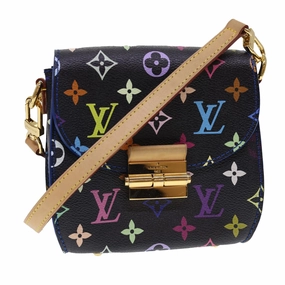 LOUIS VUITTON Multicolor Heart Breaker Shoulder Bag Black M40659 LV 40032A