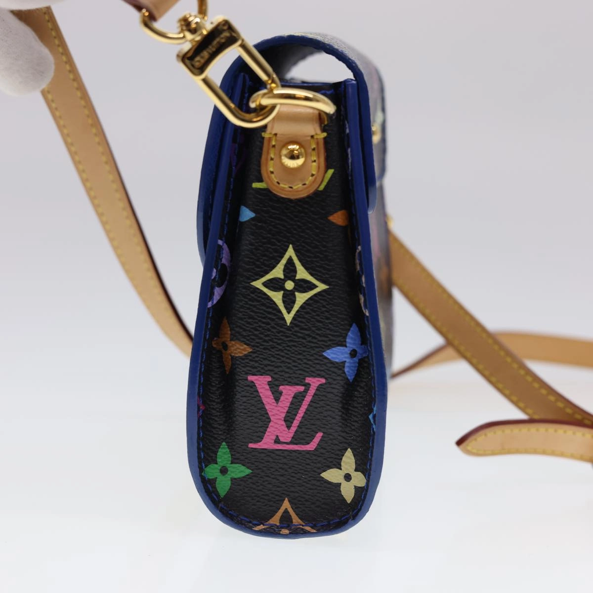 LOUIS VUITTON Multicolor Heart Breaker Shoulder Bag Black M40659 LV 40032A