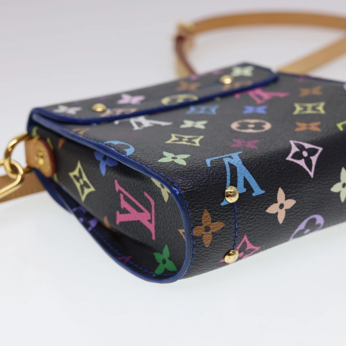 LOUIS VUITTON Multicolor Heart Breaker Shoulder Bag Black M40659 LV 40032A