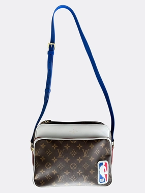 Louis Vuitton NBA Brown Monogram Nil Messenger Bag