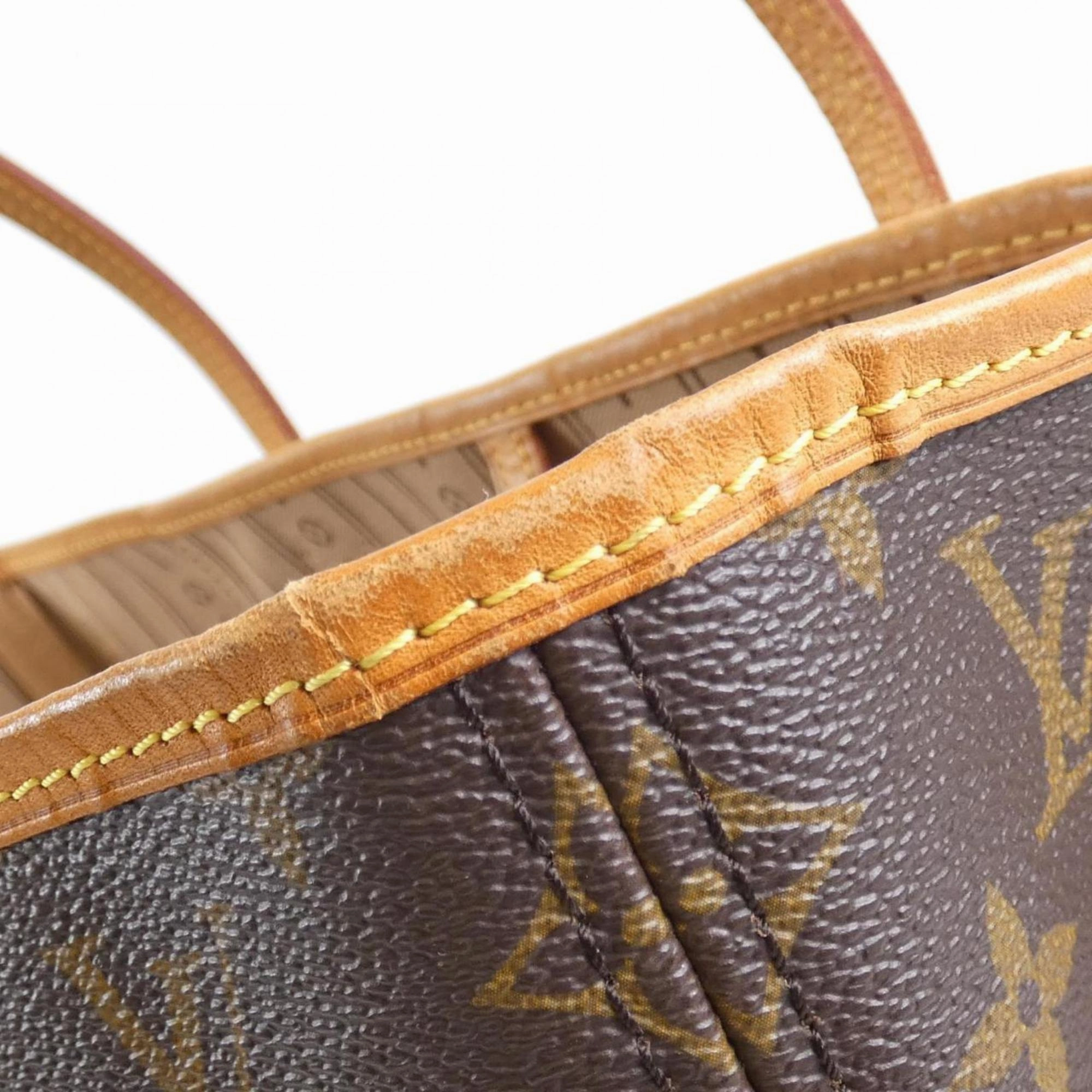 Louis Vuitton Neverfull Mm Canvas Tote Bag (Pre-Owned)