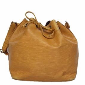 Louis Vuitton No Pm Brown Leather Shoulder Bag
