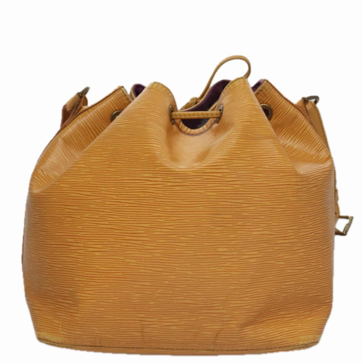 Louis Vuitton No Pm Brown Leather Shoulder Bag