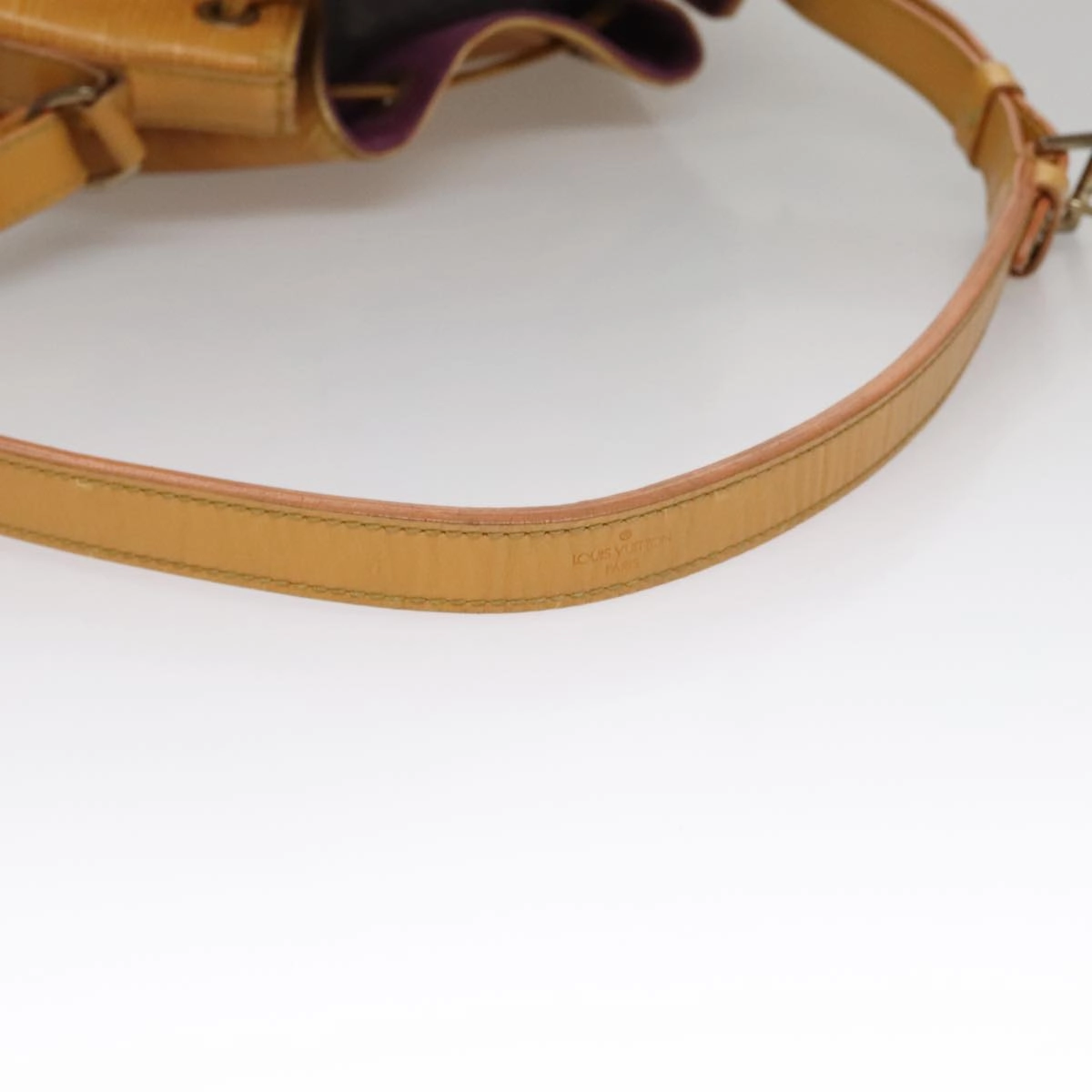 Louis Vuitton No Pm Brown Leather Shoulder Bag