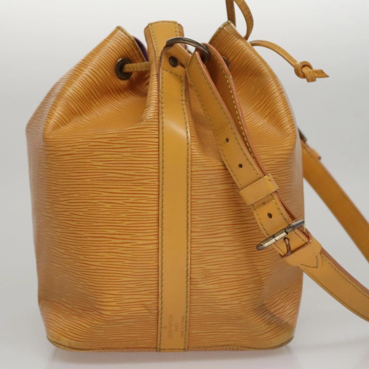 Louis Vuitton No Pm Brown Leather Shoulder Bag