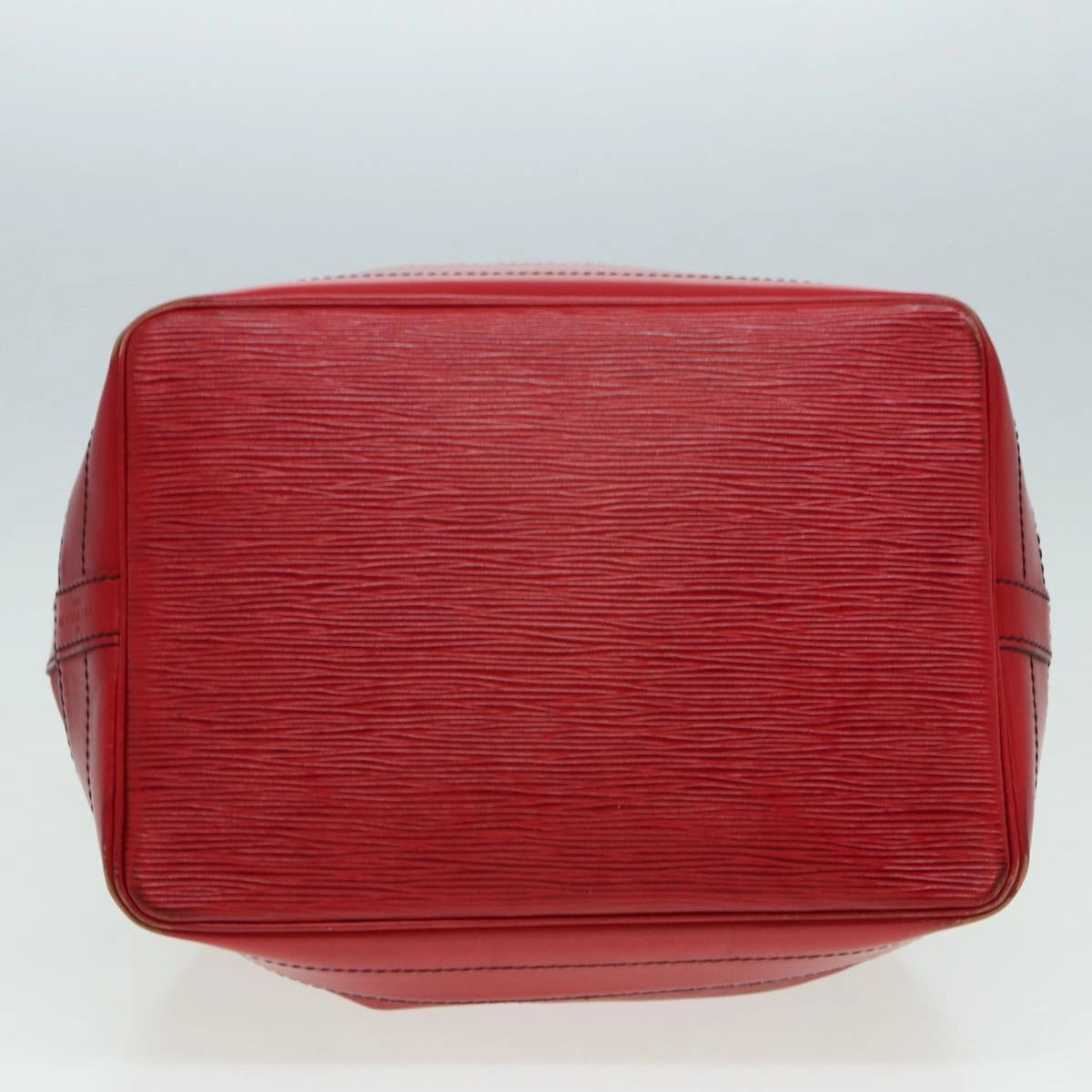 Louis Vuitton Noe Red Leather Shoulder Bag