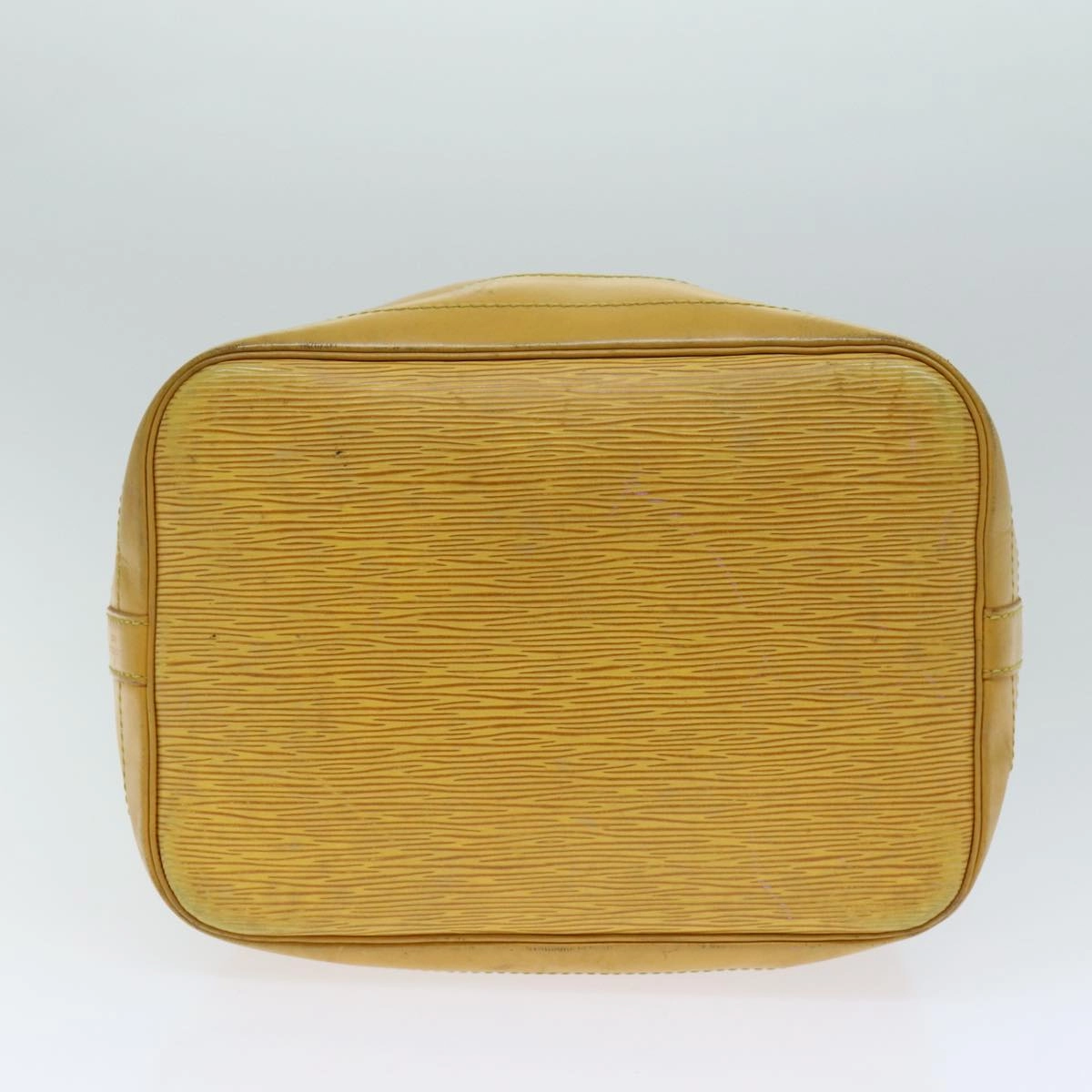 Louis Vuitton Noe Yellow Leather Shoulder Bag