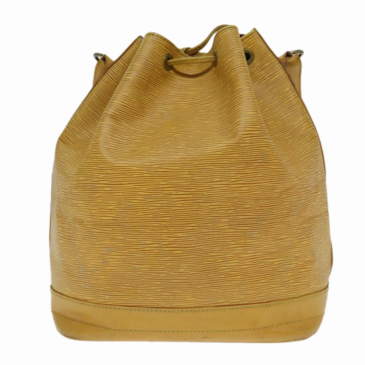Louis Vuitton Noe Yellow Leather Shoulder Bag