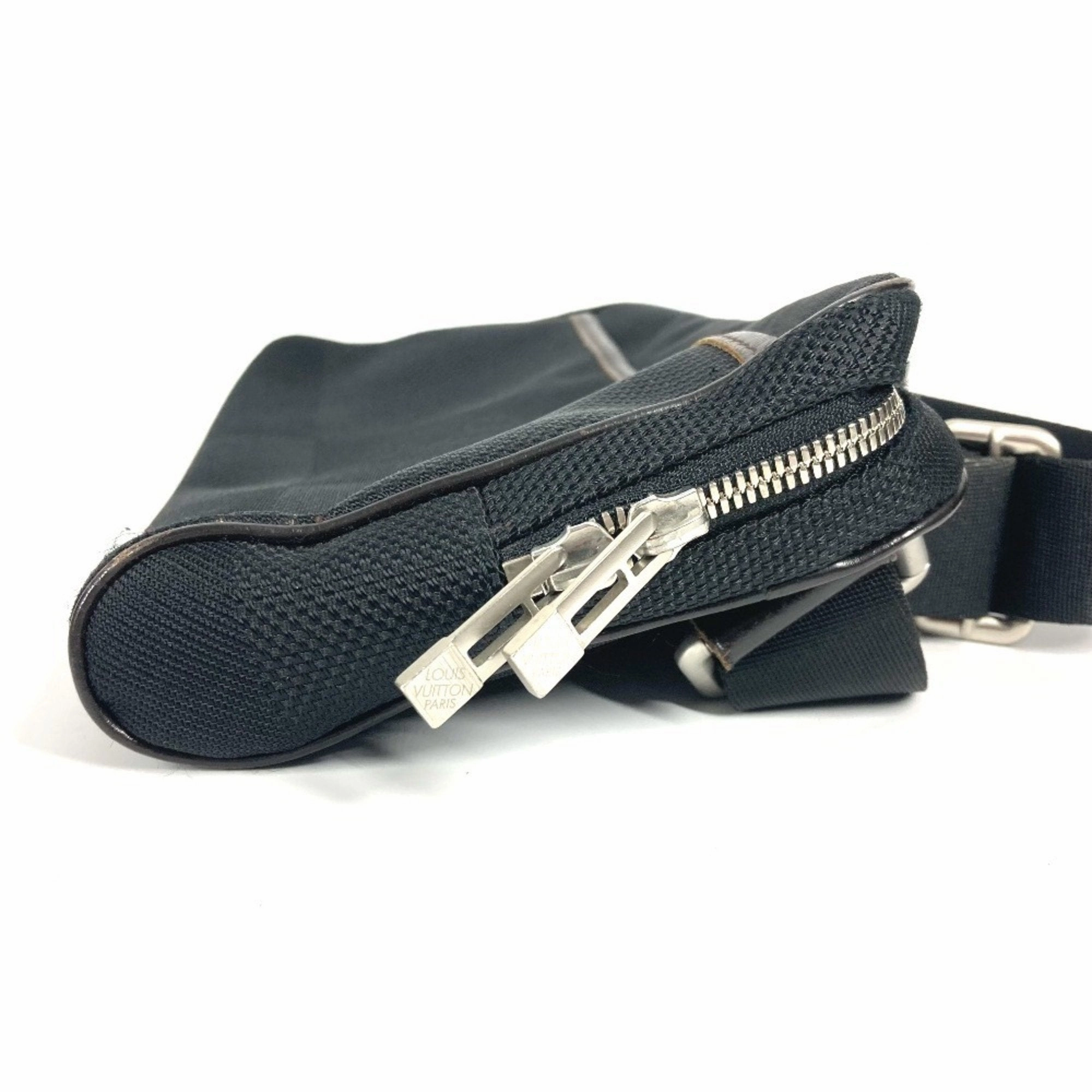 Louis Vuitton Noir Damier Geant Fanny Pack Shoulder Bag Sling Bag (Pre-Owned)