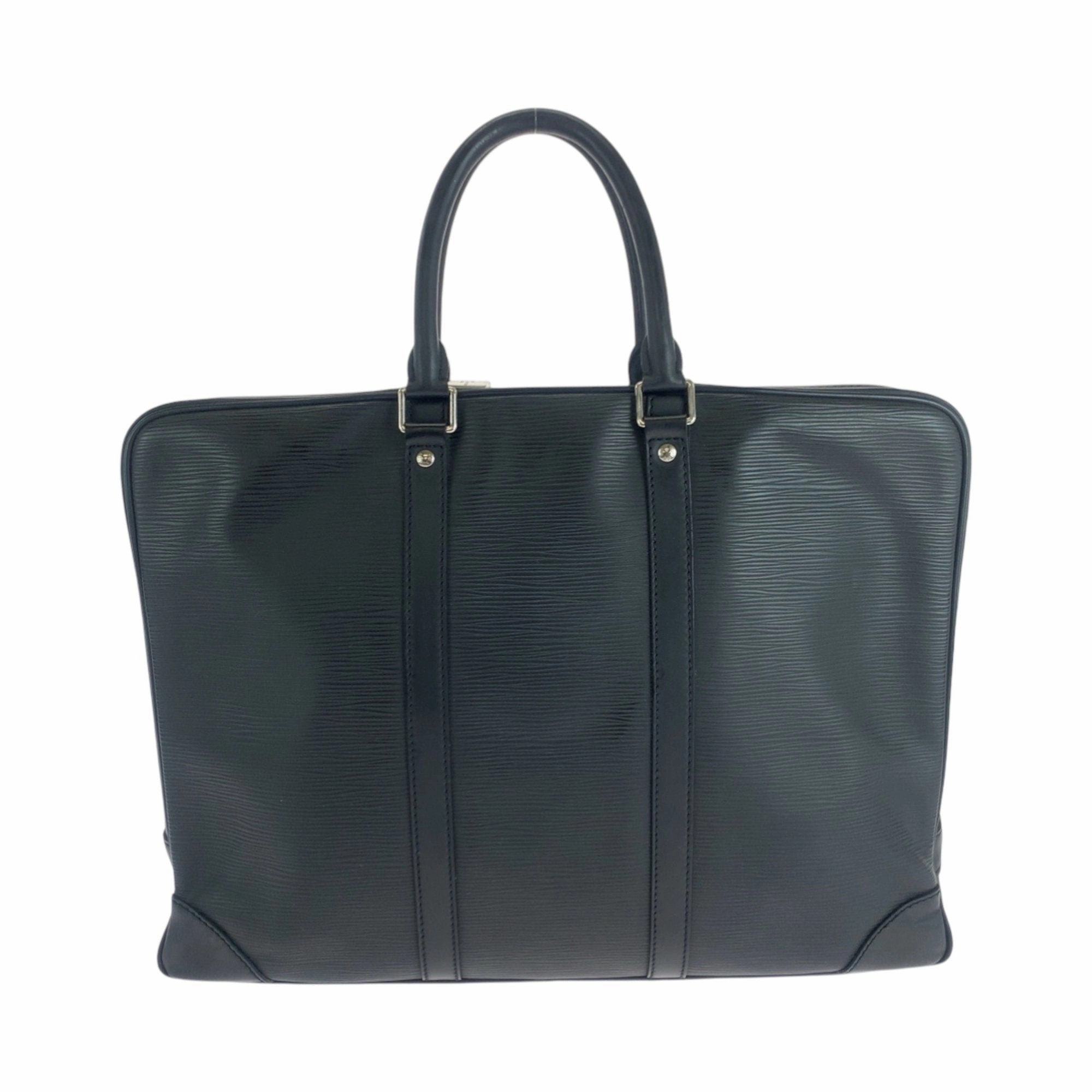 Louis Vuitton Noir Epi Leather Handbag (Pre-Owned)