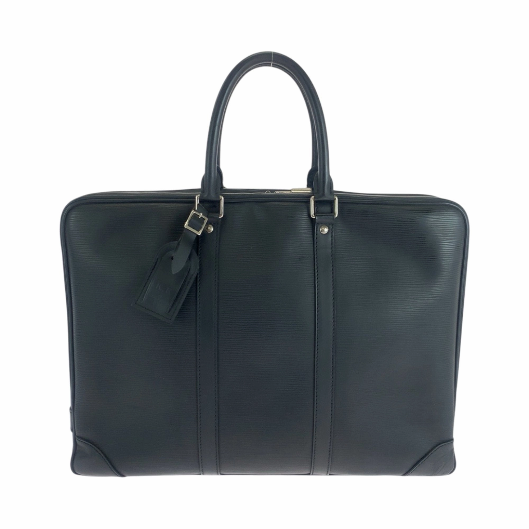 Louis Vuitton Noir Epi Leather Handbag (Pre-Owned)