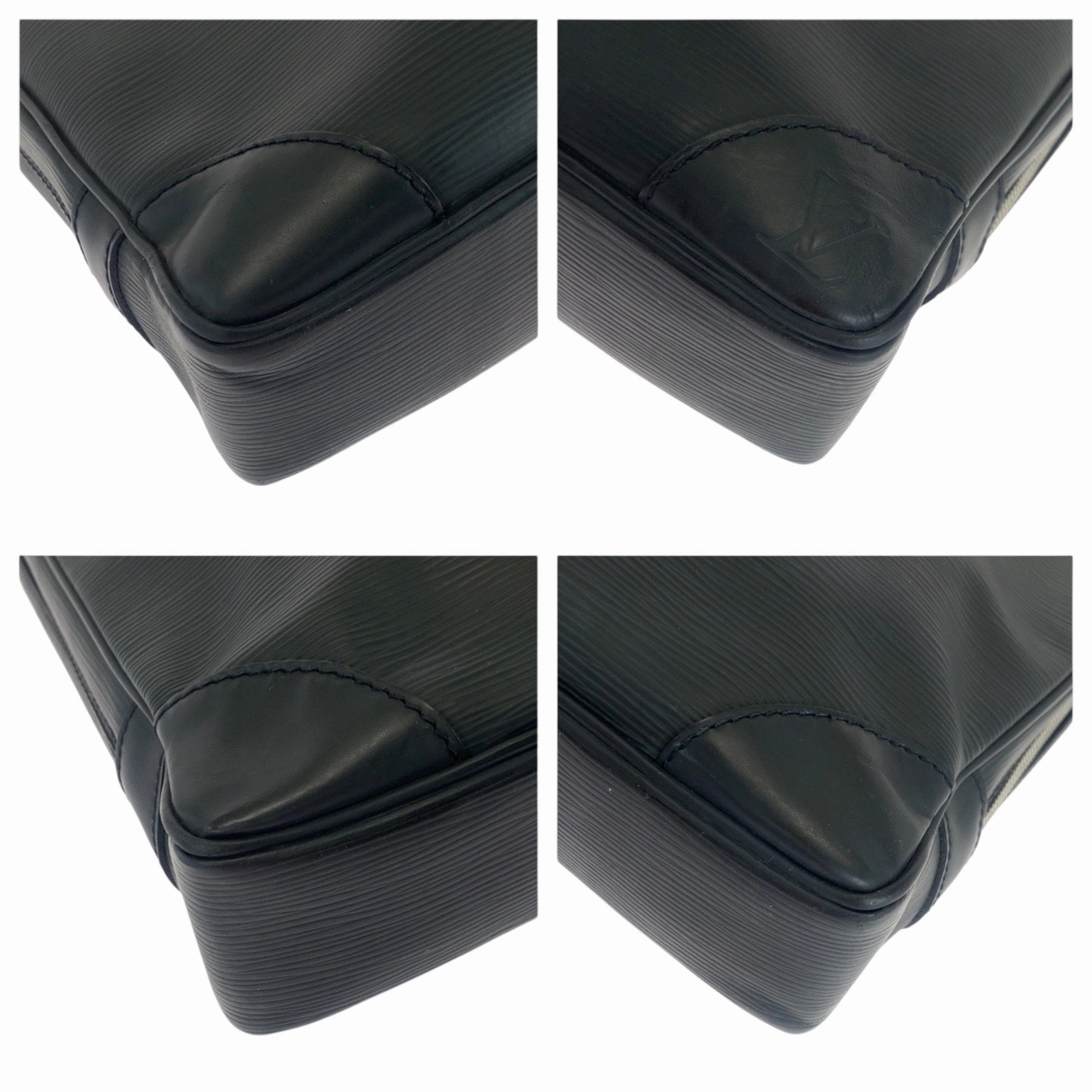 Louis Vuitton Noir Epi Leather Handbag (Pre-Owned)