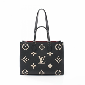 Louis Vuitton  Noir Monogram Empreinte Leather Tote Bag (Pre-Owned)