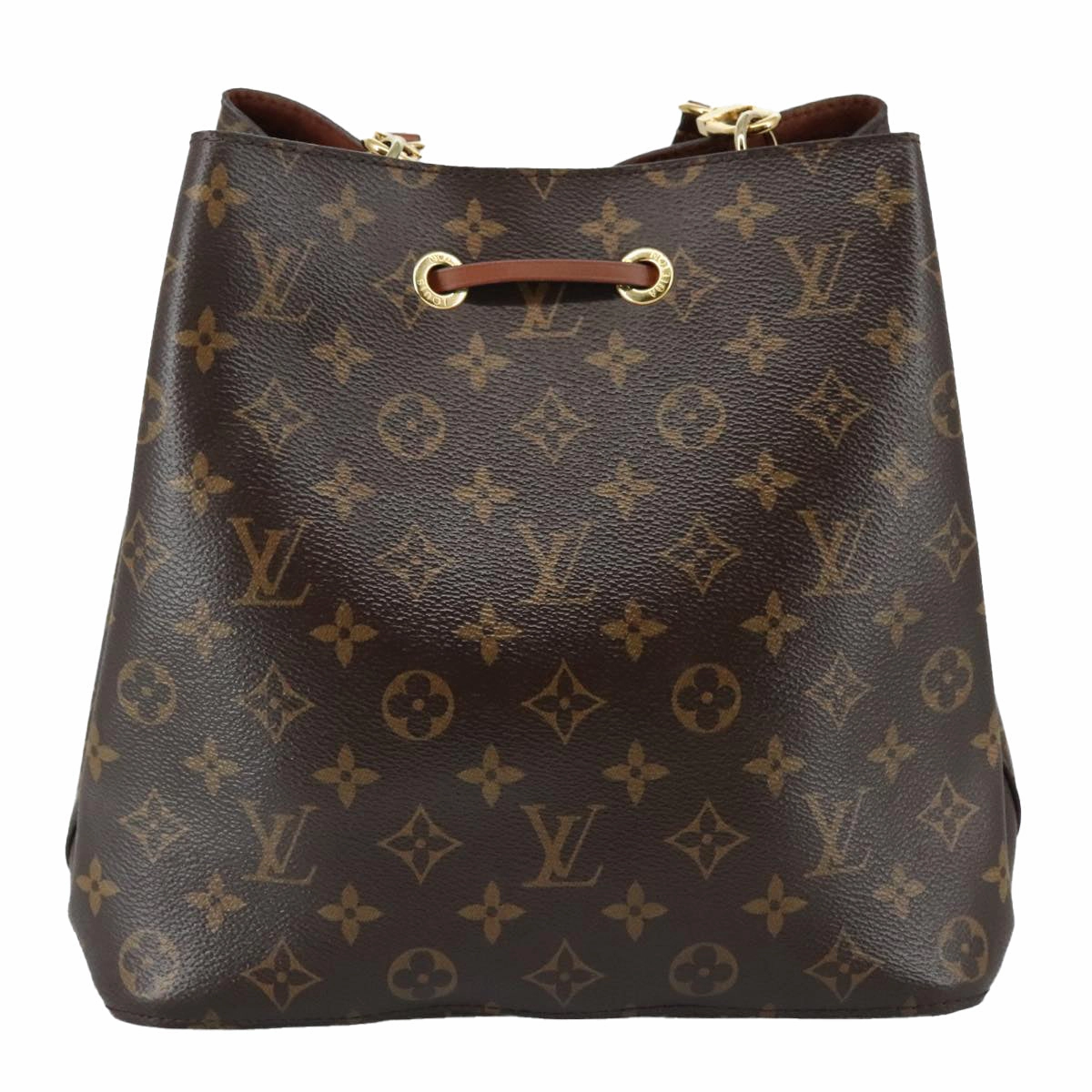 Louis Vuitton Nono Brown Canvas Shoulder Bag