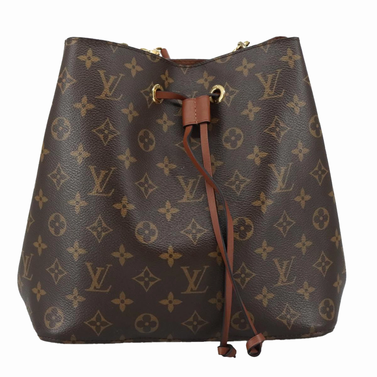 Louis Vuitton Nono Brown Canvas Shoulder Bag