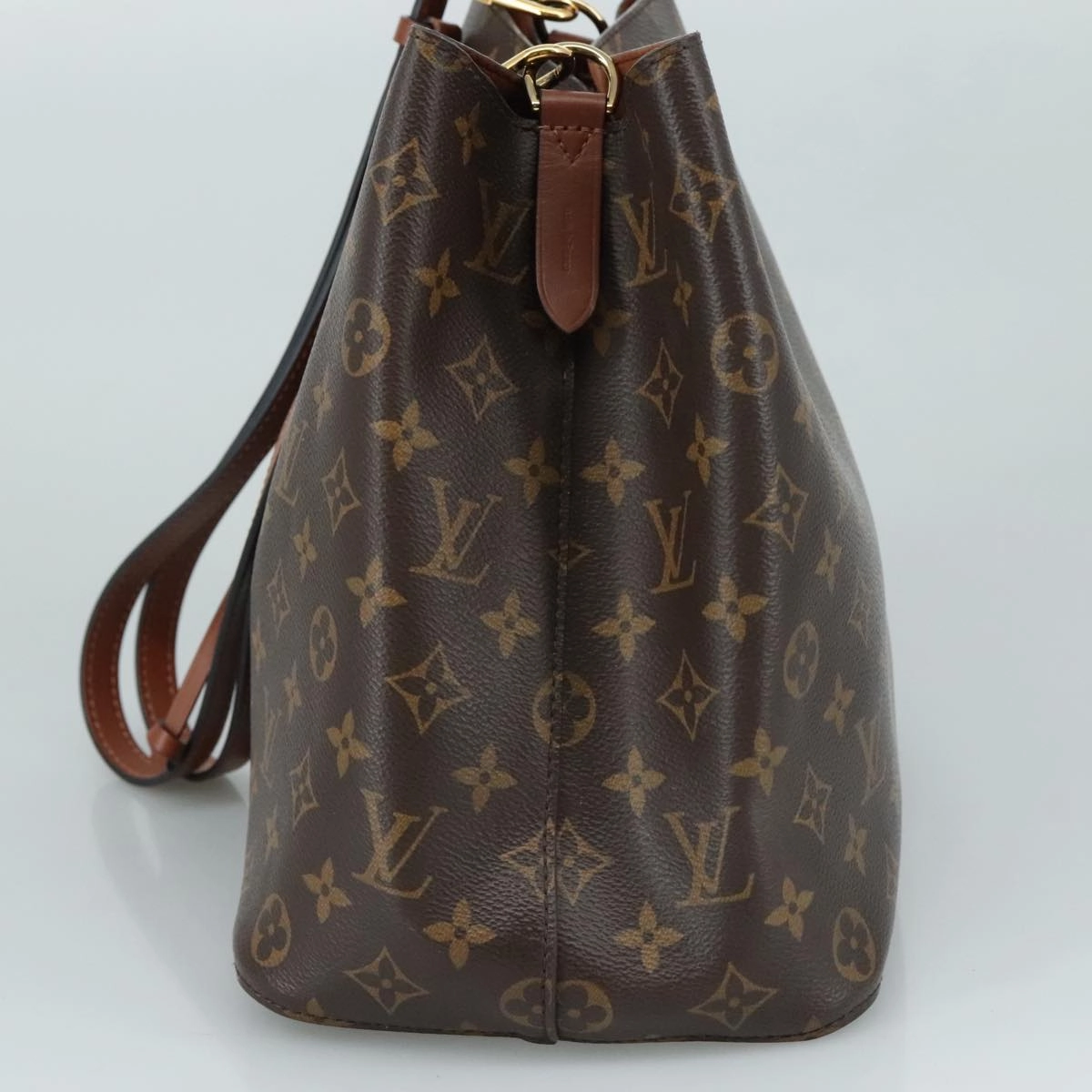 Louis Vuitton Nono Brown Canvas Shoulder Bag