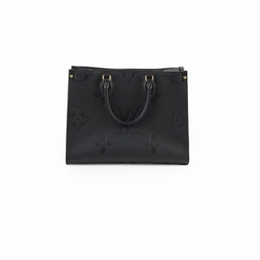 Louis Vuitton On The Go MM Black Empreinte