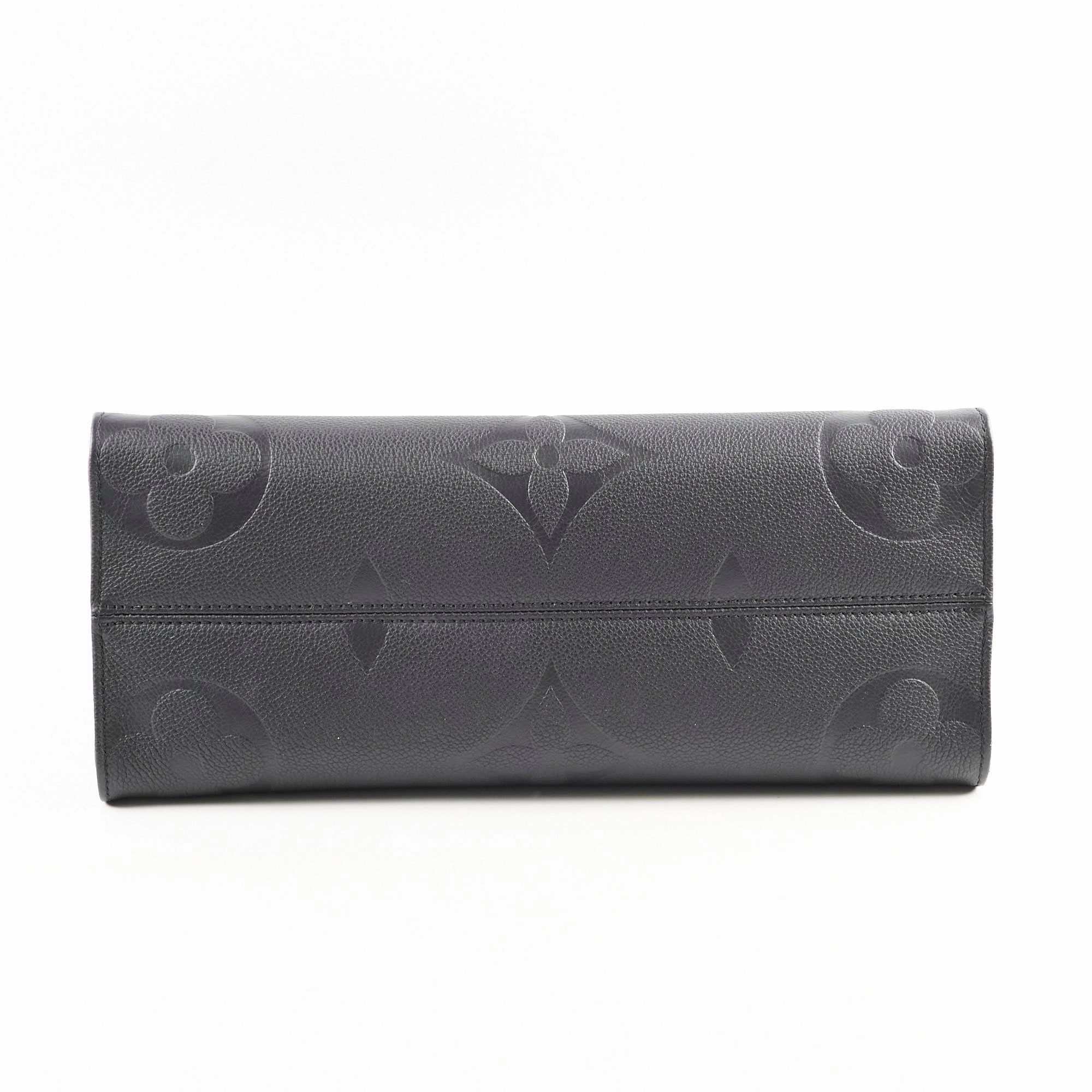 Louis Vuitton On The Go MM Black Empreinte