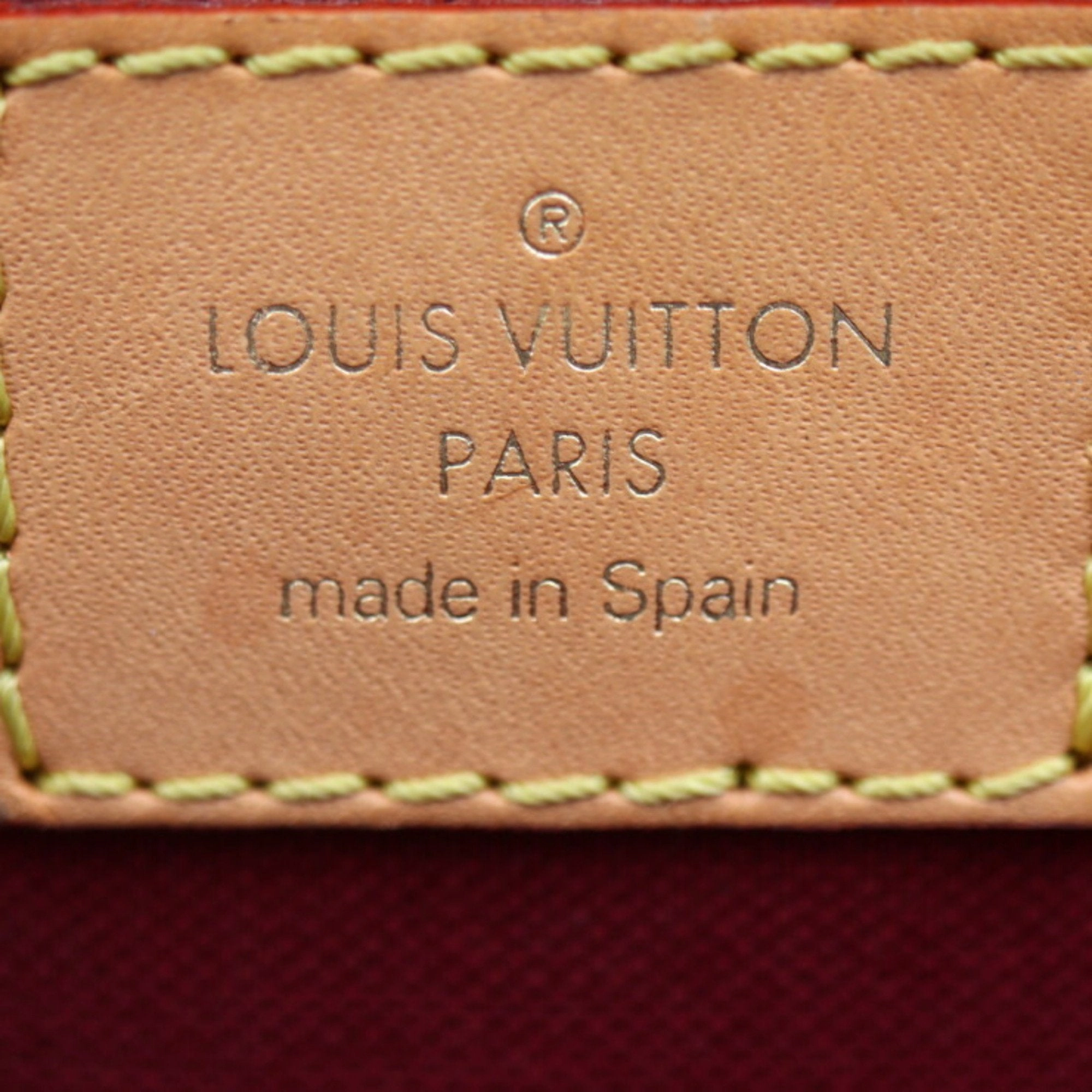 Louis Vuitton Pallais Pm Canvas Handbag (Pre-Owned)