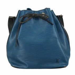 Louis Vuitton Petit No Blue Leather Shoulder Bag