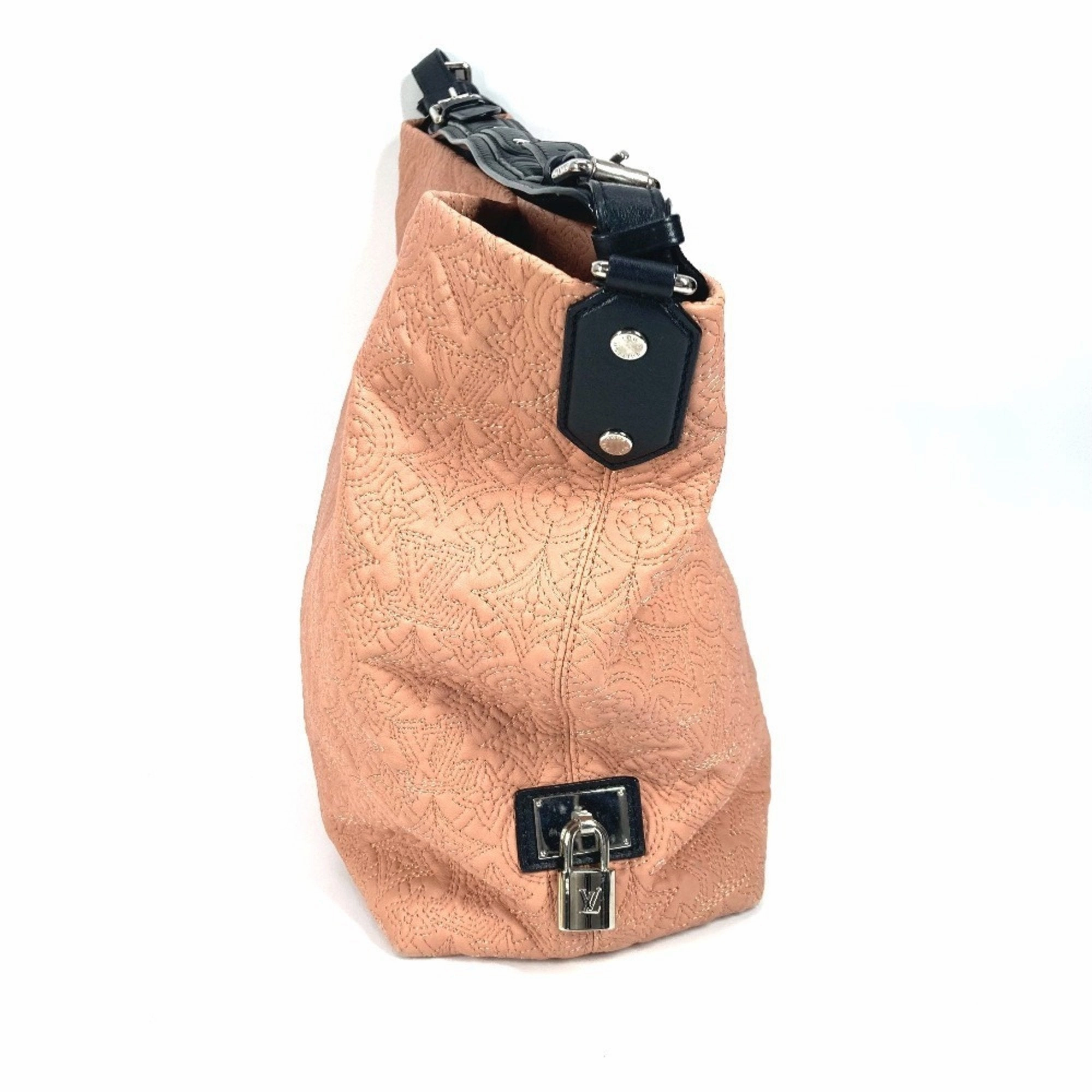 Louis Vuitton pink Leather Shoulder Bag Tote Bag (Pre-Owned)