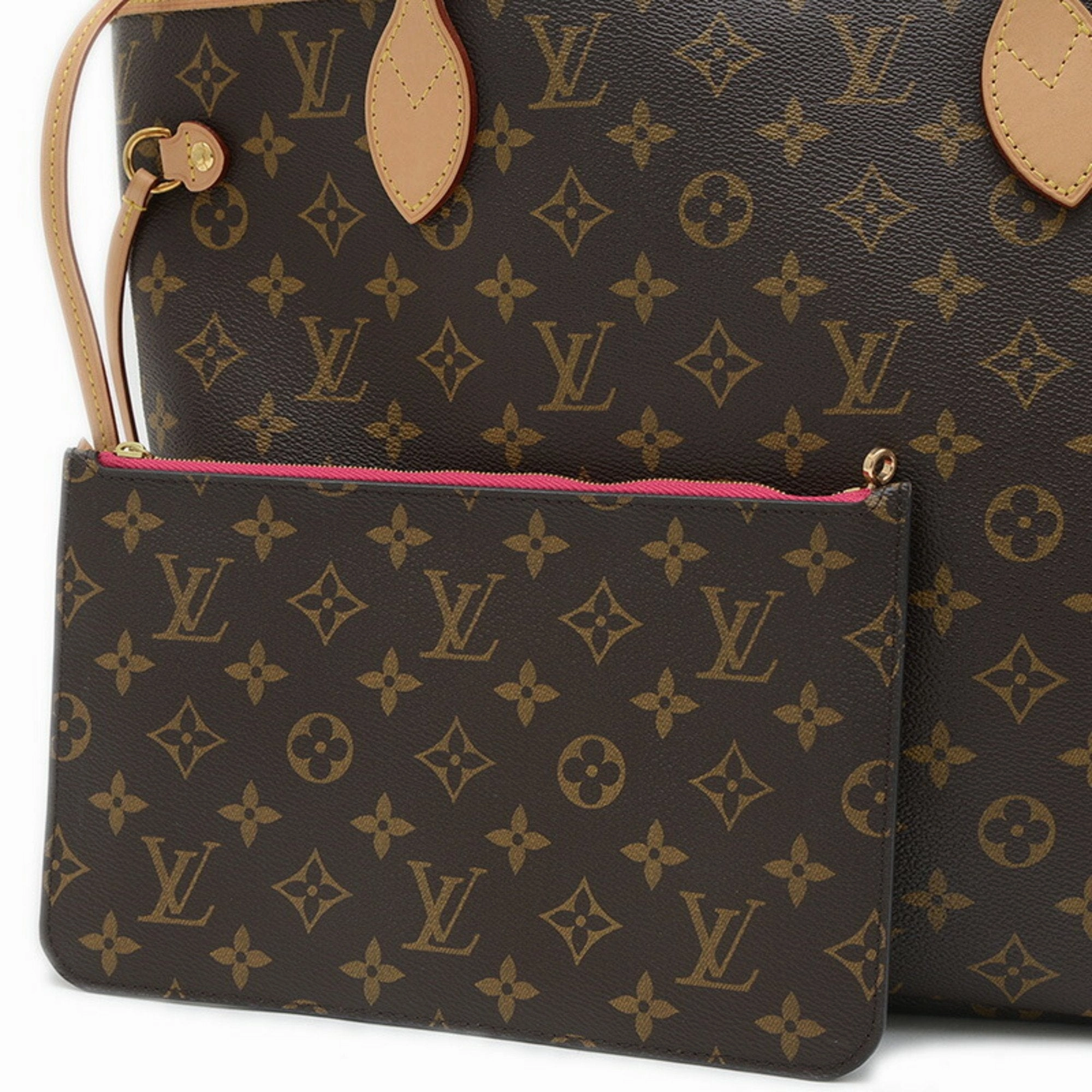 Louis Vuitton pink Monogram Monogram Handbag Tote Bag (Pre-Owned)