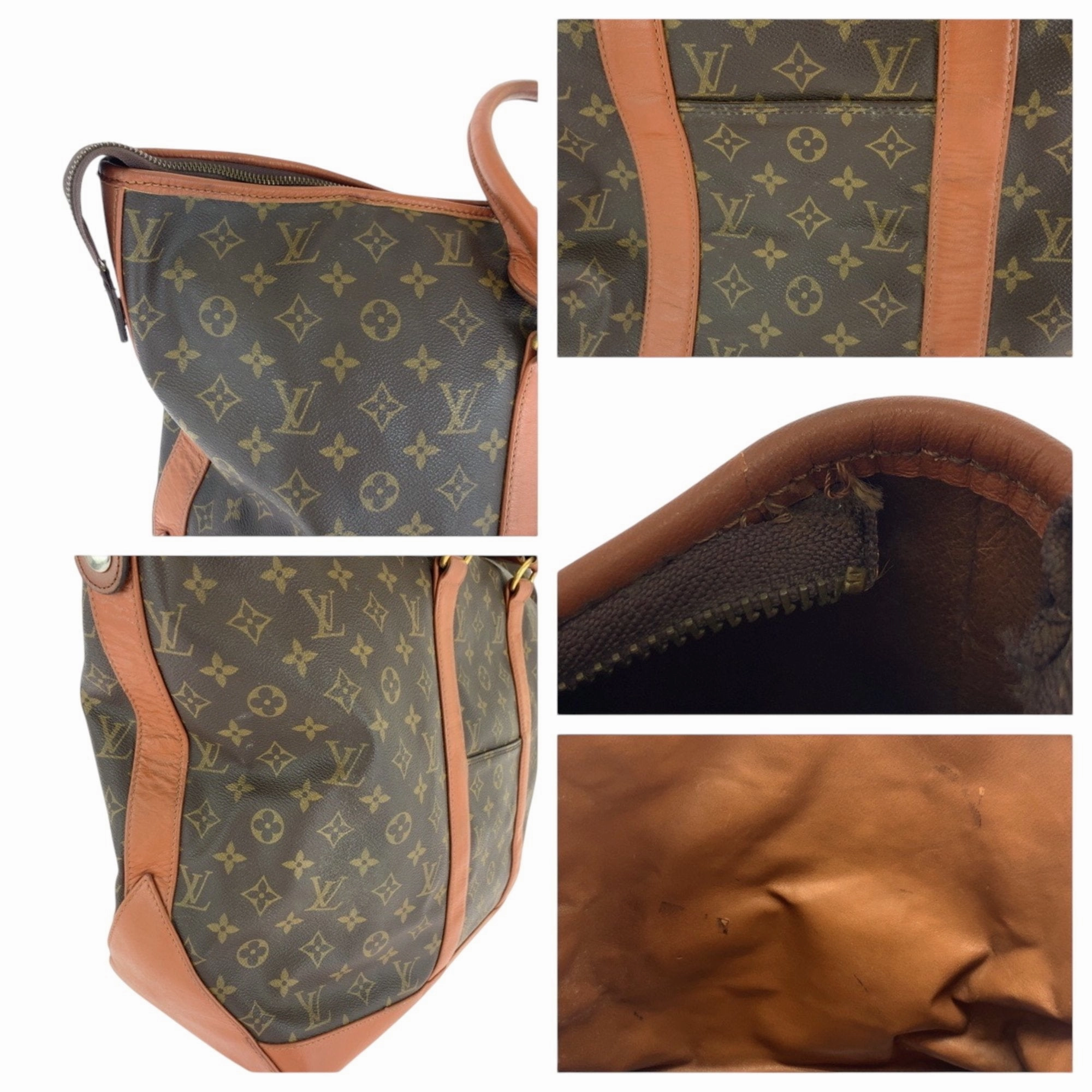 Louis Vuitton Pvc Handbag Tote Bag (Pre-Owned)