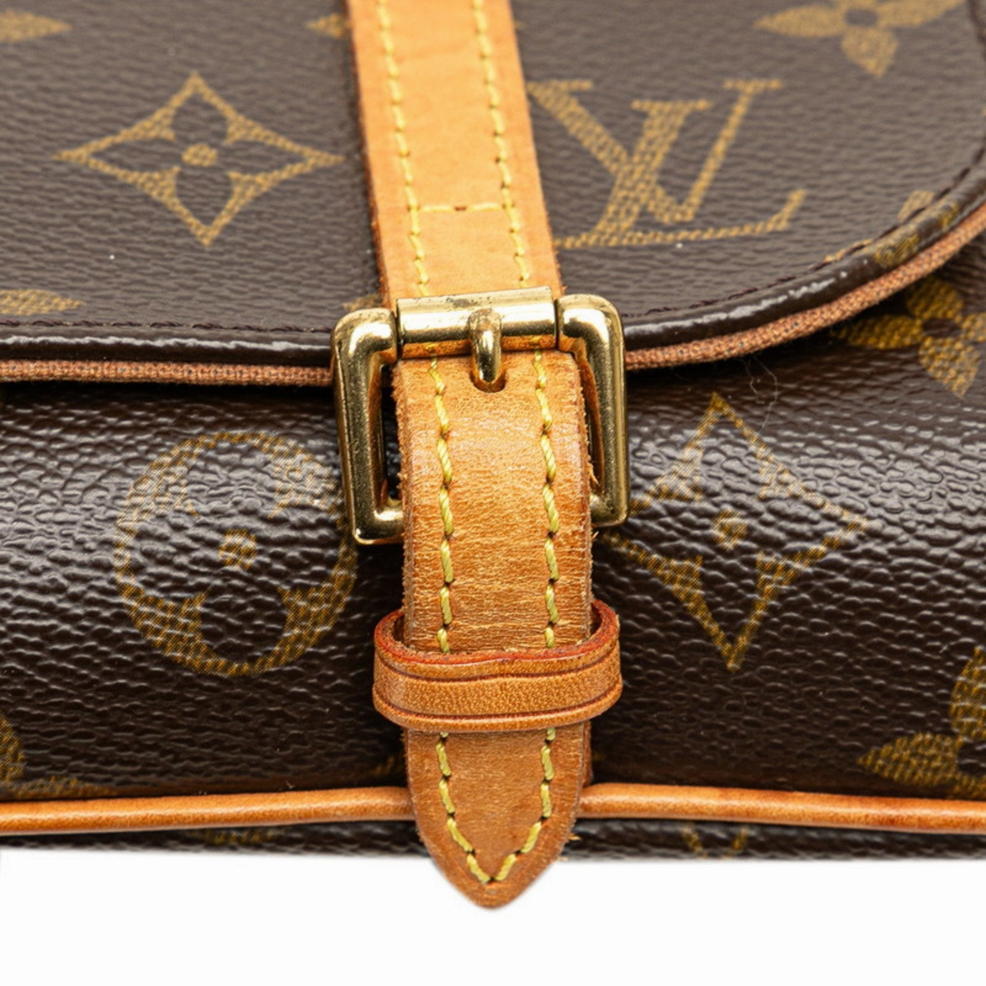 Louis Vuitton Pvc Leather Pochette Sling Bag (Pre-Owned)