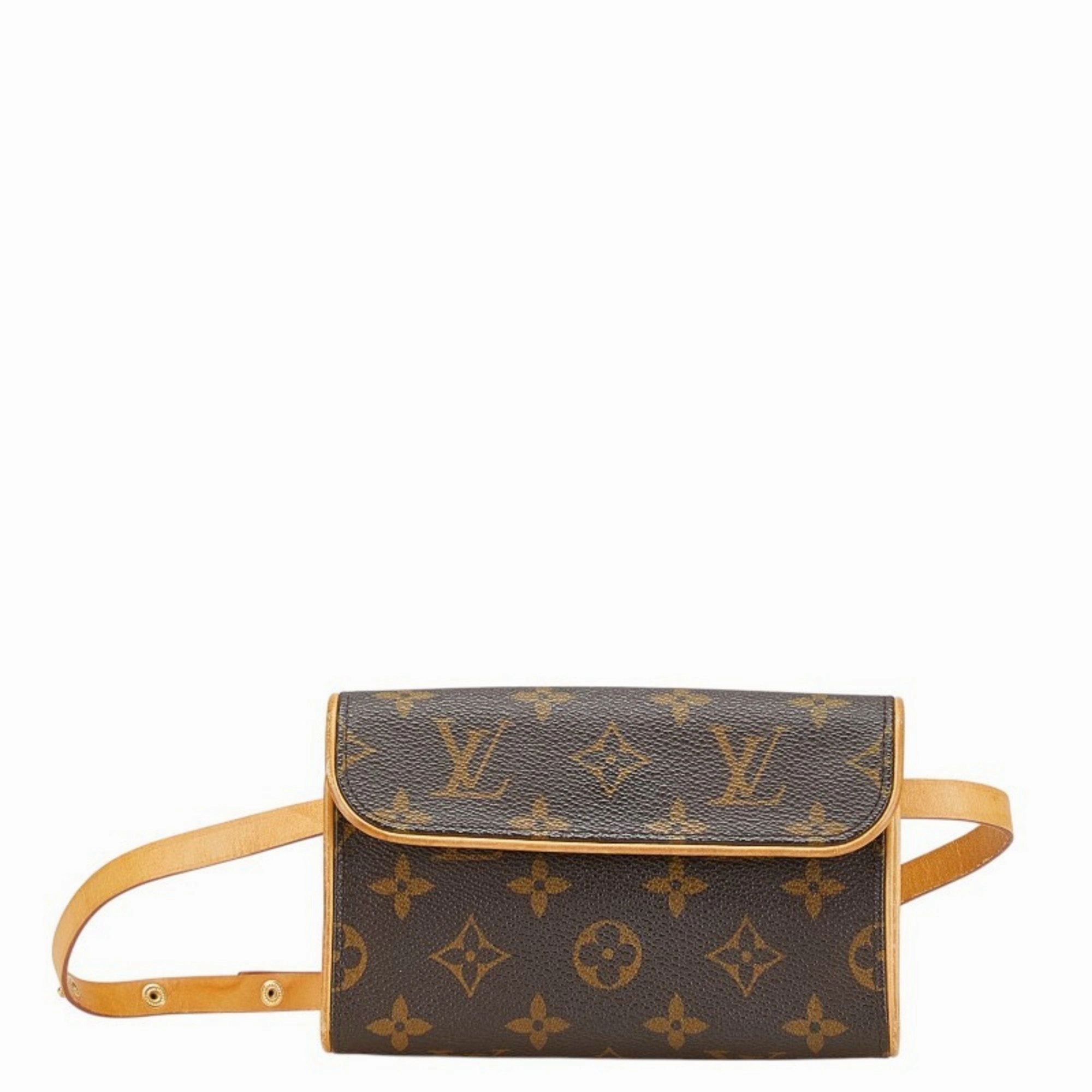 Louis Vuitton Pvc Leather Pochette Sling Bag (Pre-Owned)