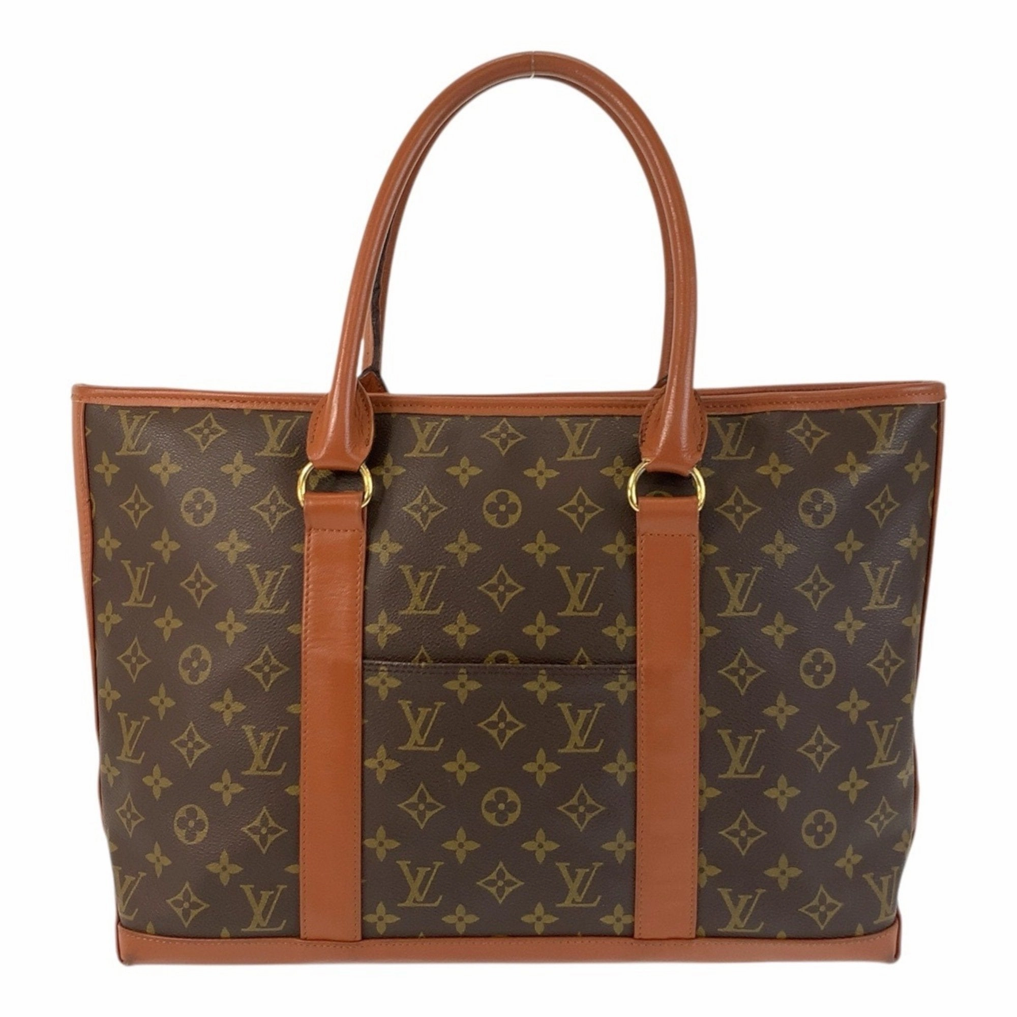 Louis Vuitton Pvc Leather Shoulder Bag Tote Bag (Pre-Owned)