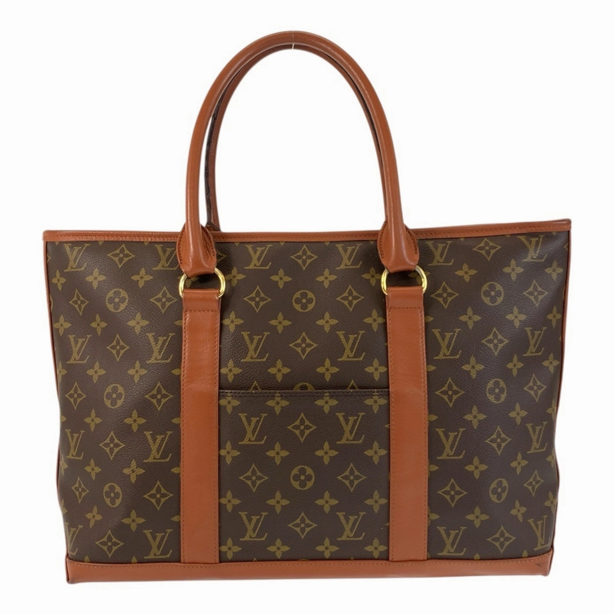 Louis Vuitton Pvc Leather Shoulder Bag Tote Bag (Pre-Owned)