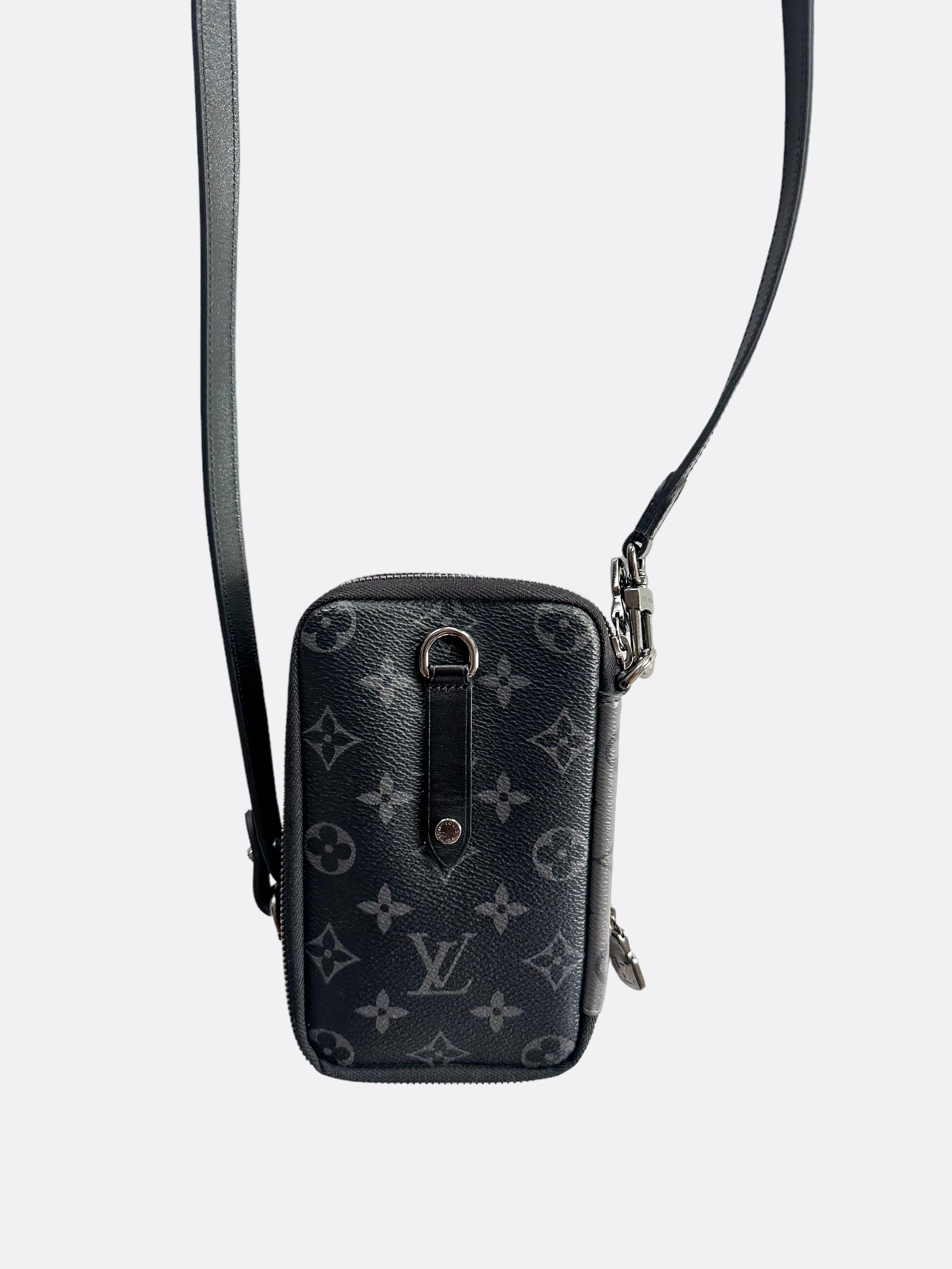 Louis Vuitton Reverse Monogram Eclipse Double Phone Pouch