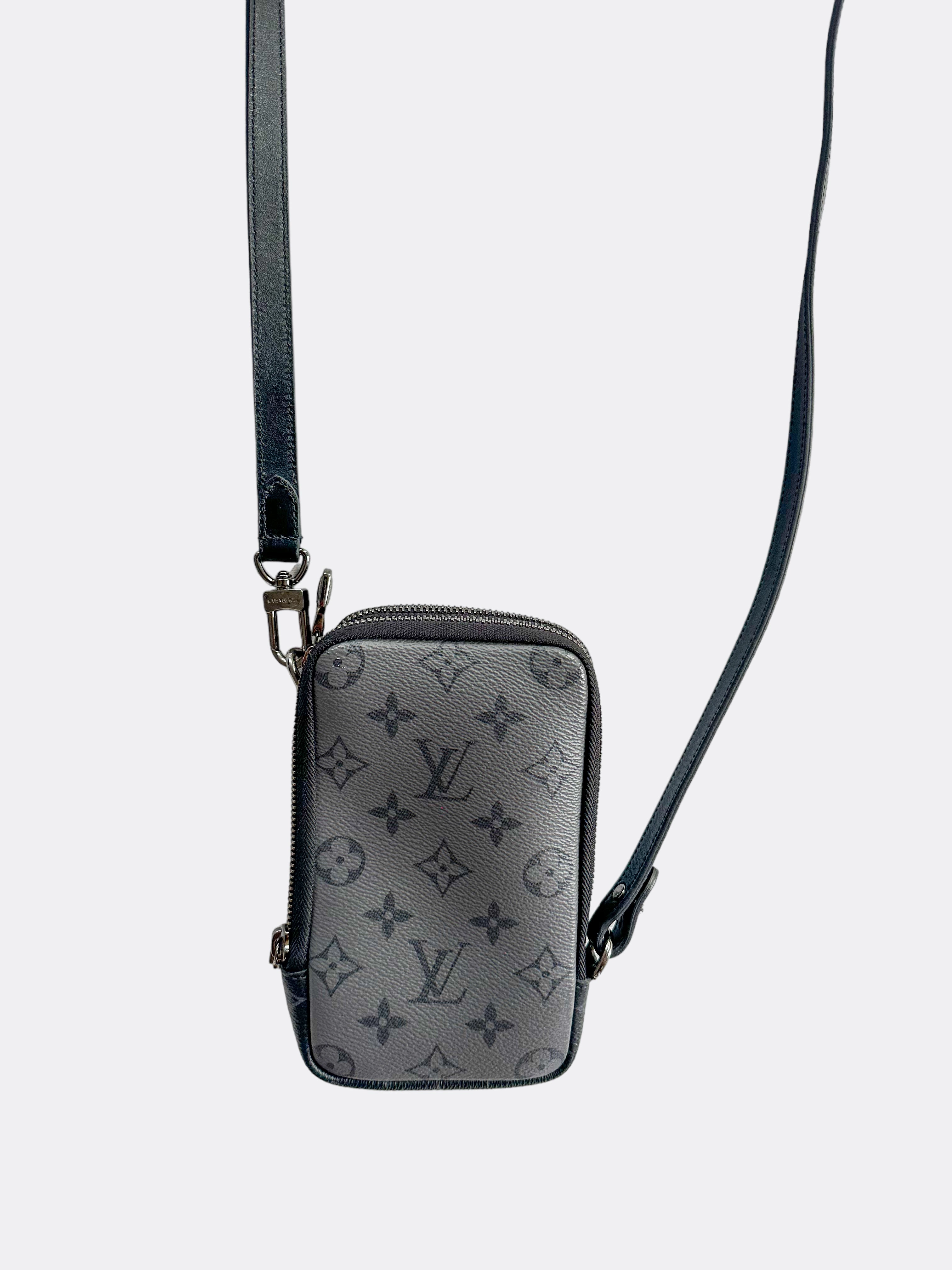 Louis Vuitton Reverse Monogram Eclipse Double Phone Pouch