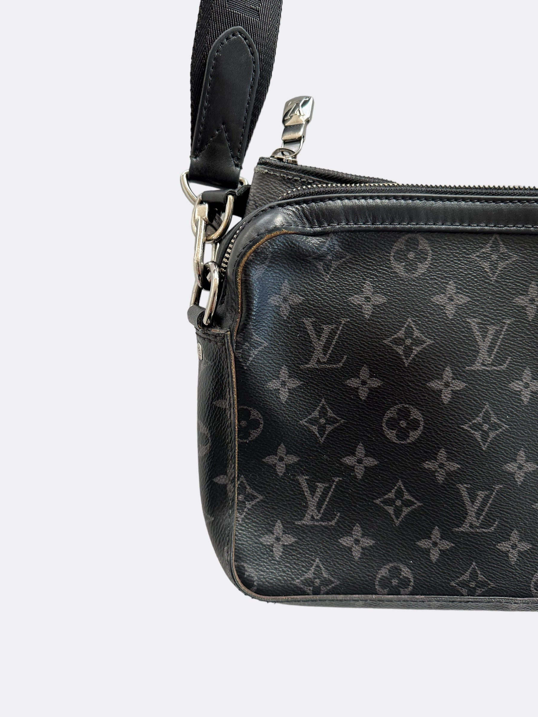 Louis Vuitton Reverse Monogram Eclipse Trio Messenger Bag