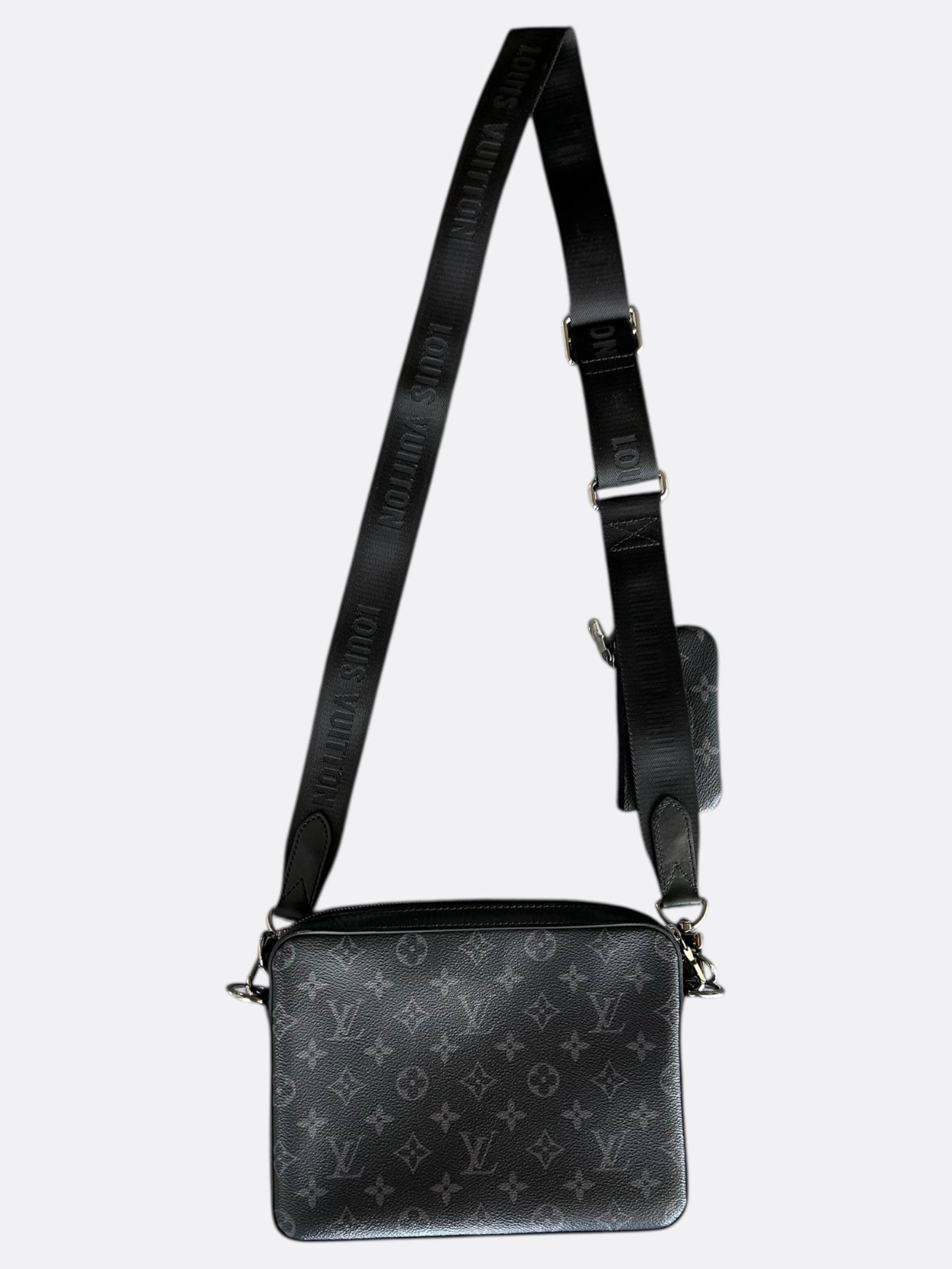 Louis Vuitton Reverse Monogram Eclipse Trio Messenger Bag