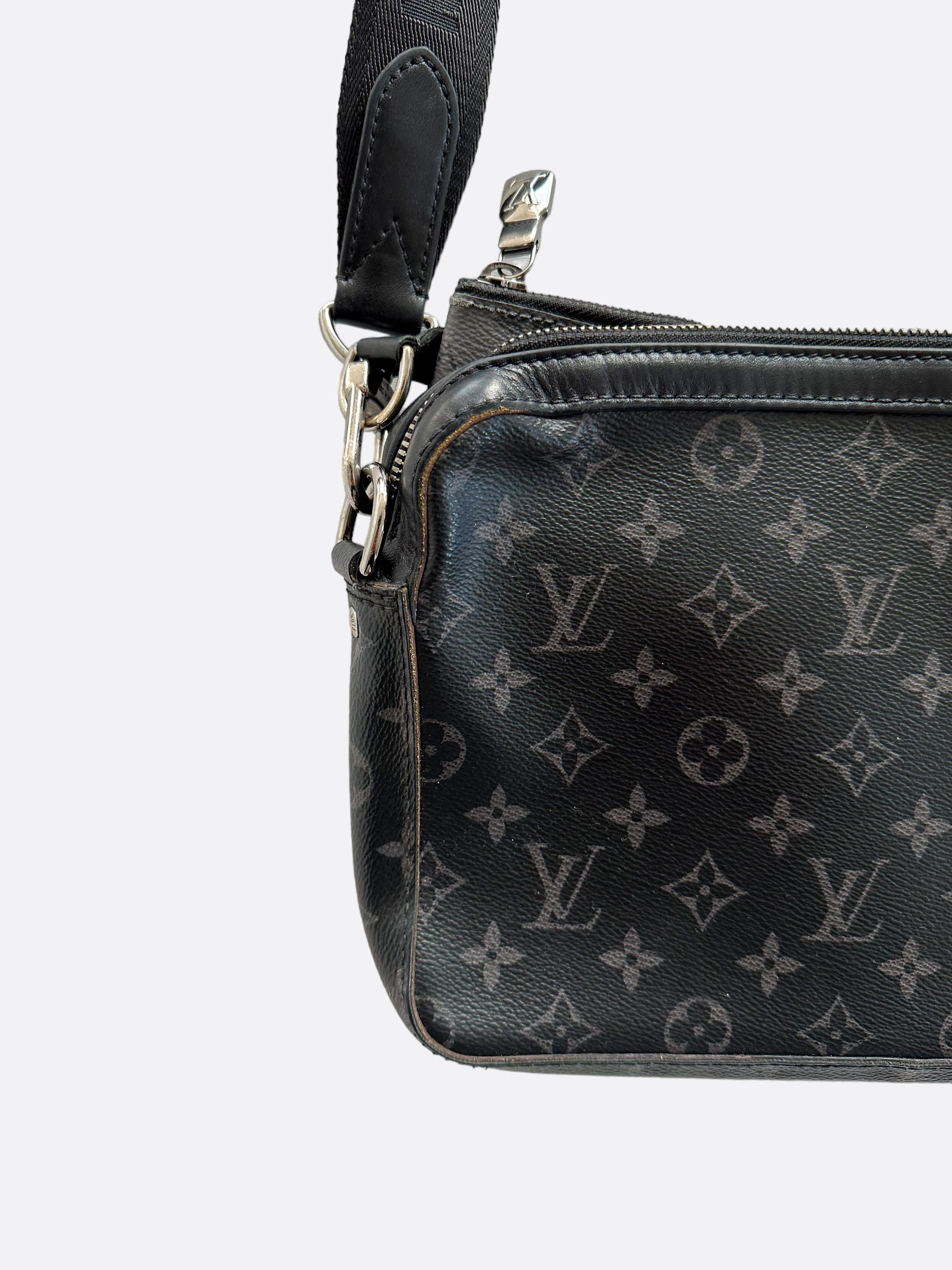 Louis Vuitton Reverse Monogram Eclipse Trio Messenger Bag