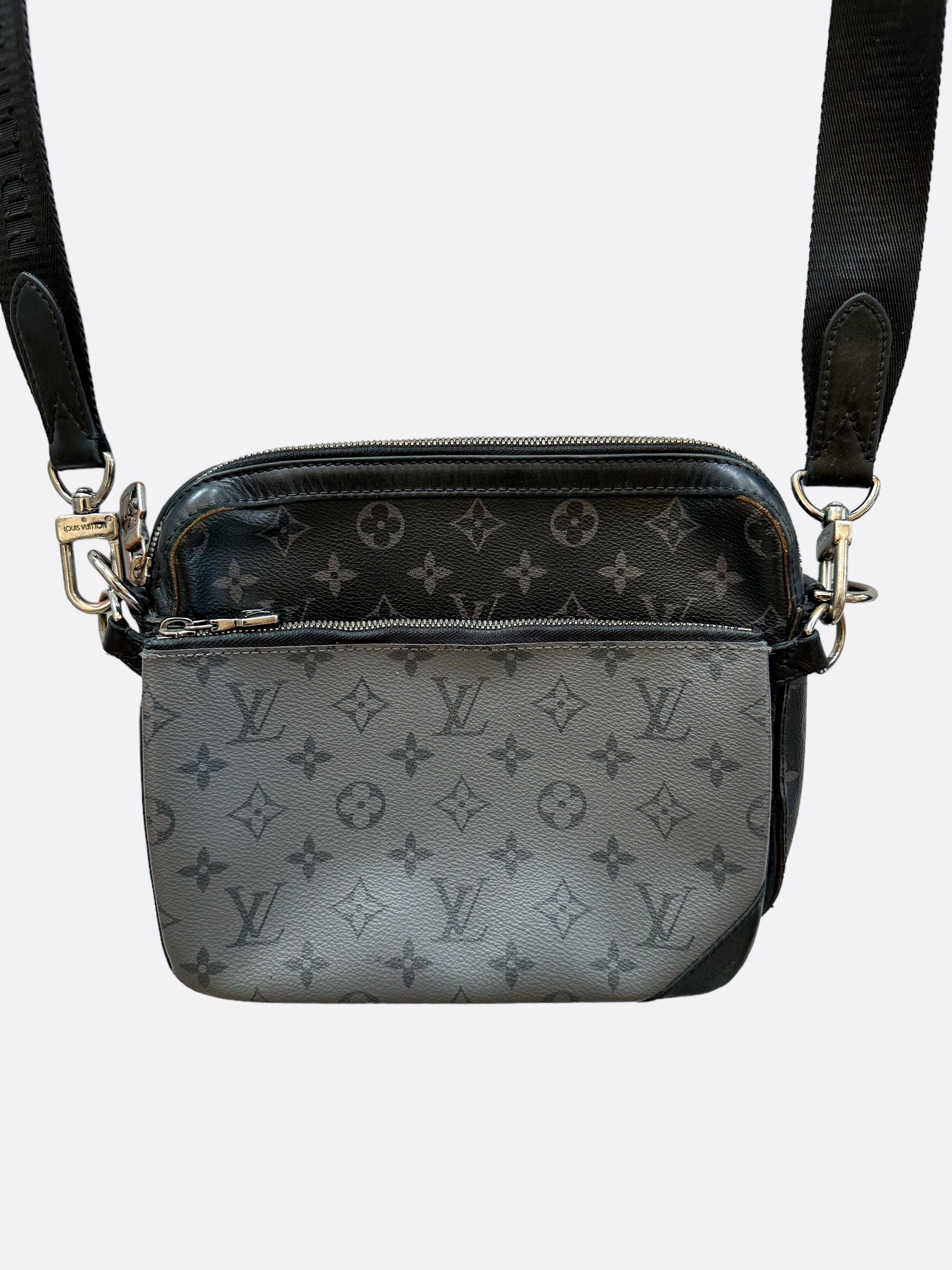 Louis Vuitton Reverse Monogram Eclipse Trio Messenger Bag