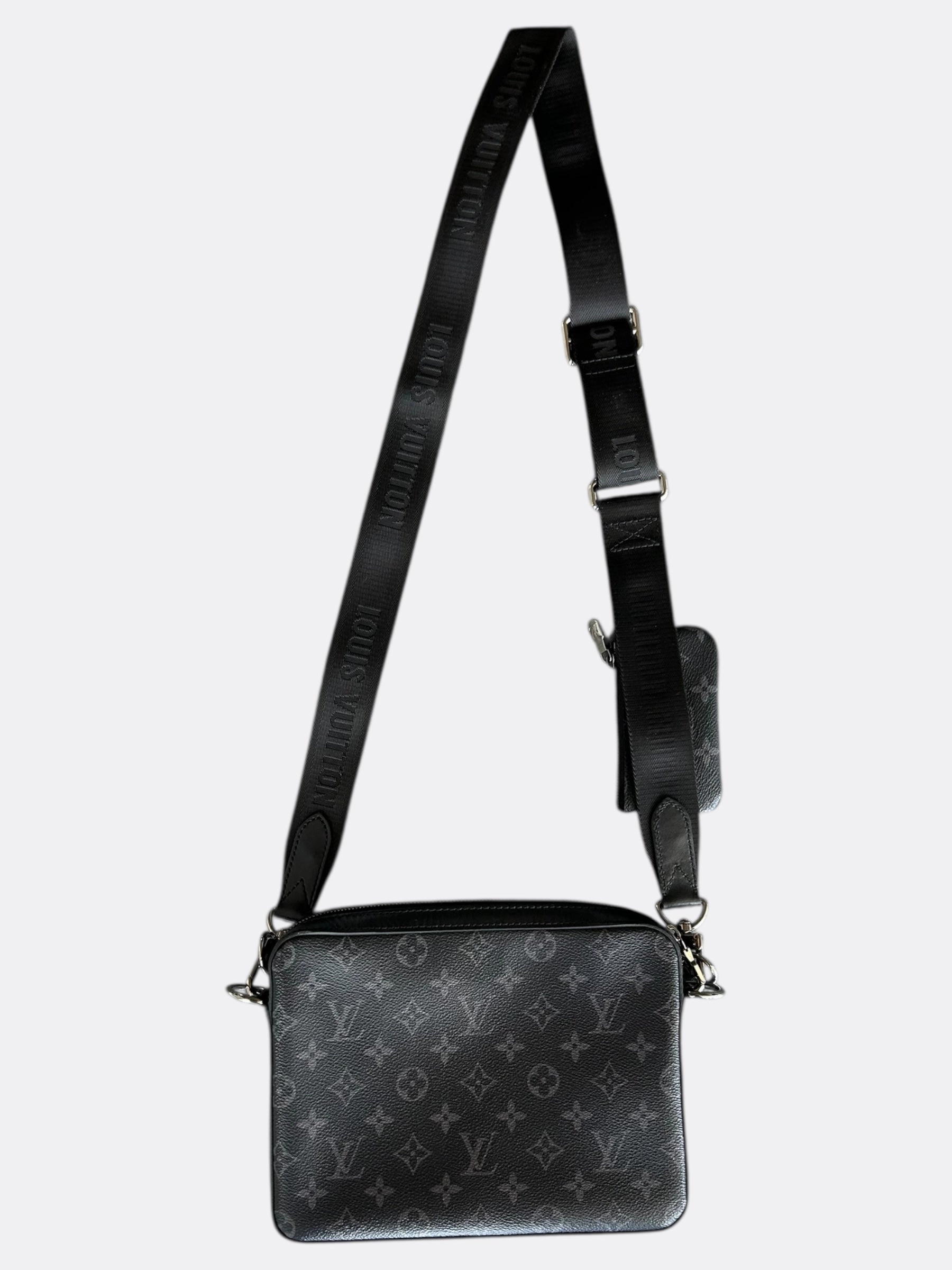 Louis Vuitton Reverse Monogram Eclipse Trio Messenger Bag