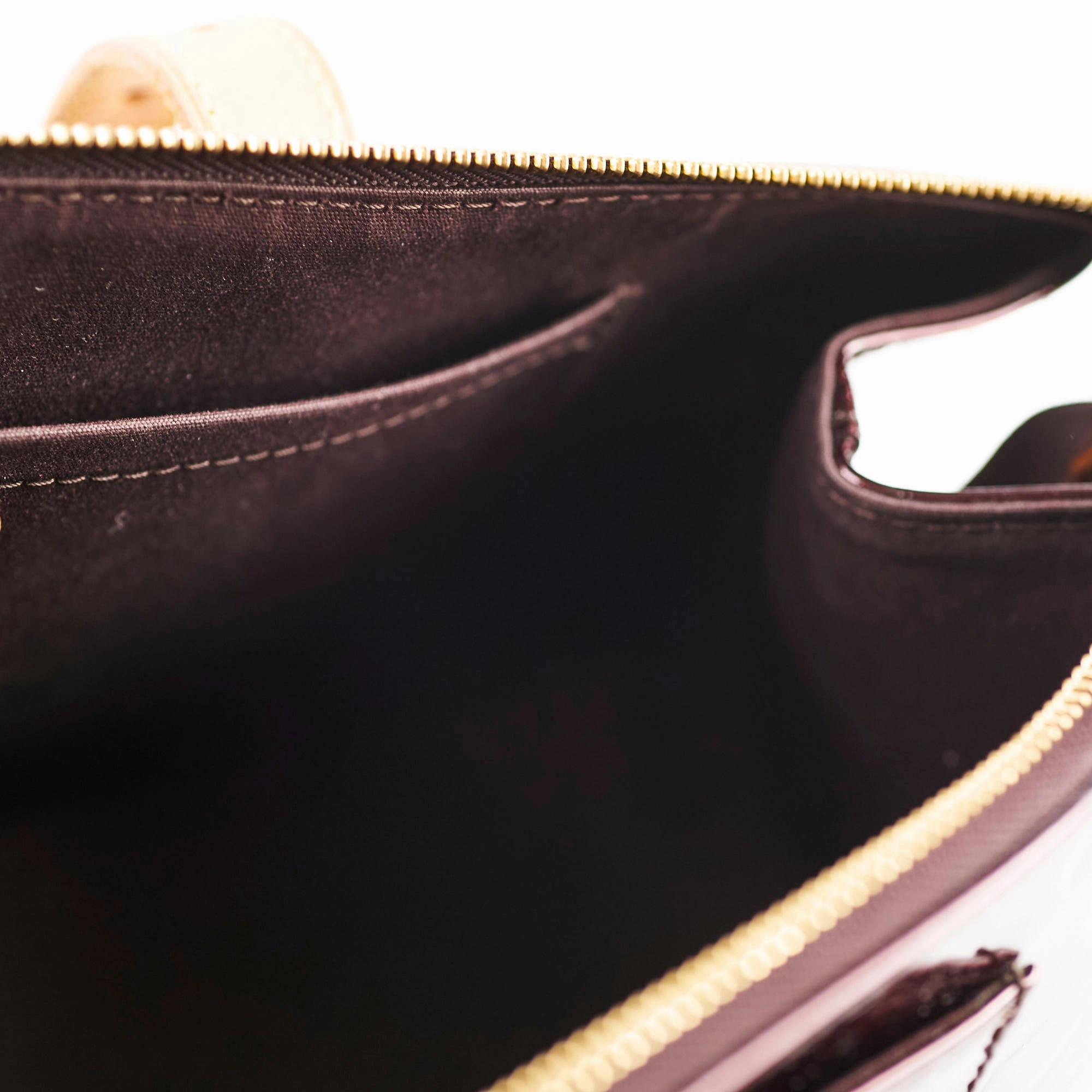 Louis Vuitton Rosewood Vernis Amarante Bag