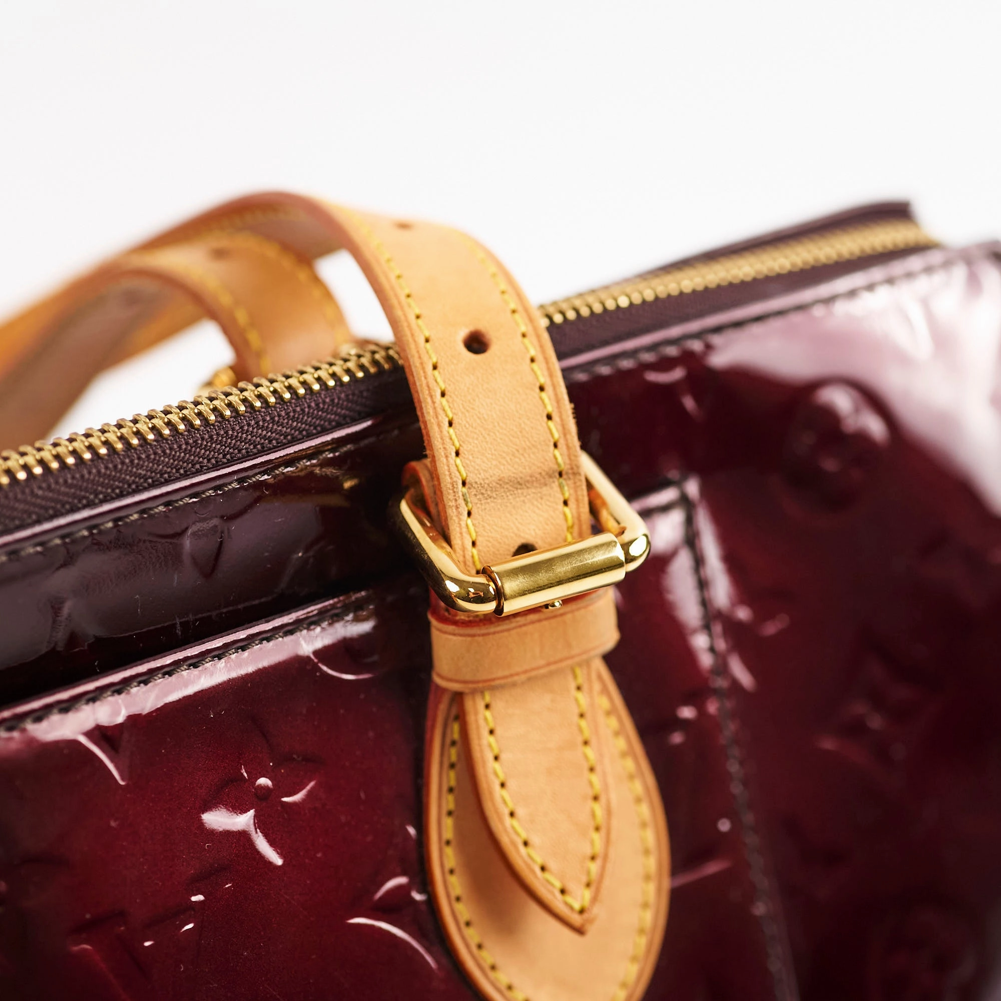 Louis Vuitton Rosewood Vernis Amarante Bag