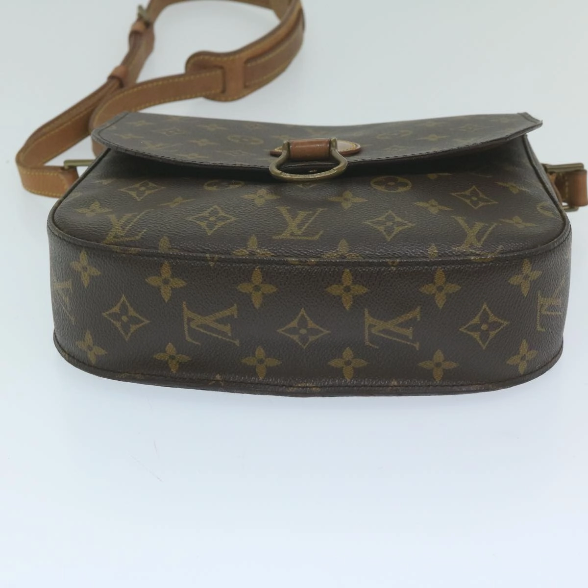 Louis Vuitton Saint Cloud Brown Canvas Shoulder Bag