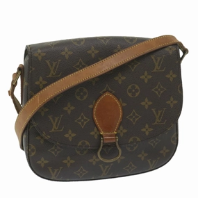 Louis Vuitton Saint Cloud Brown Canvas Shoulder Bag