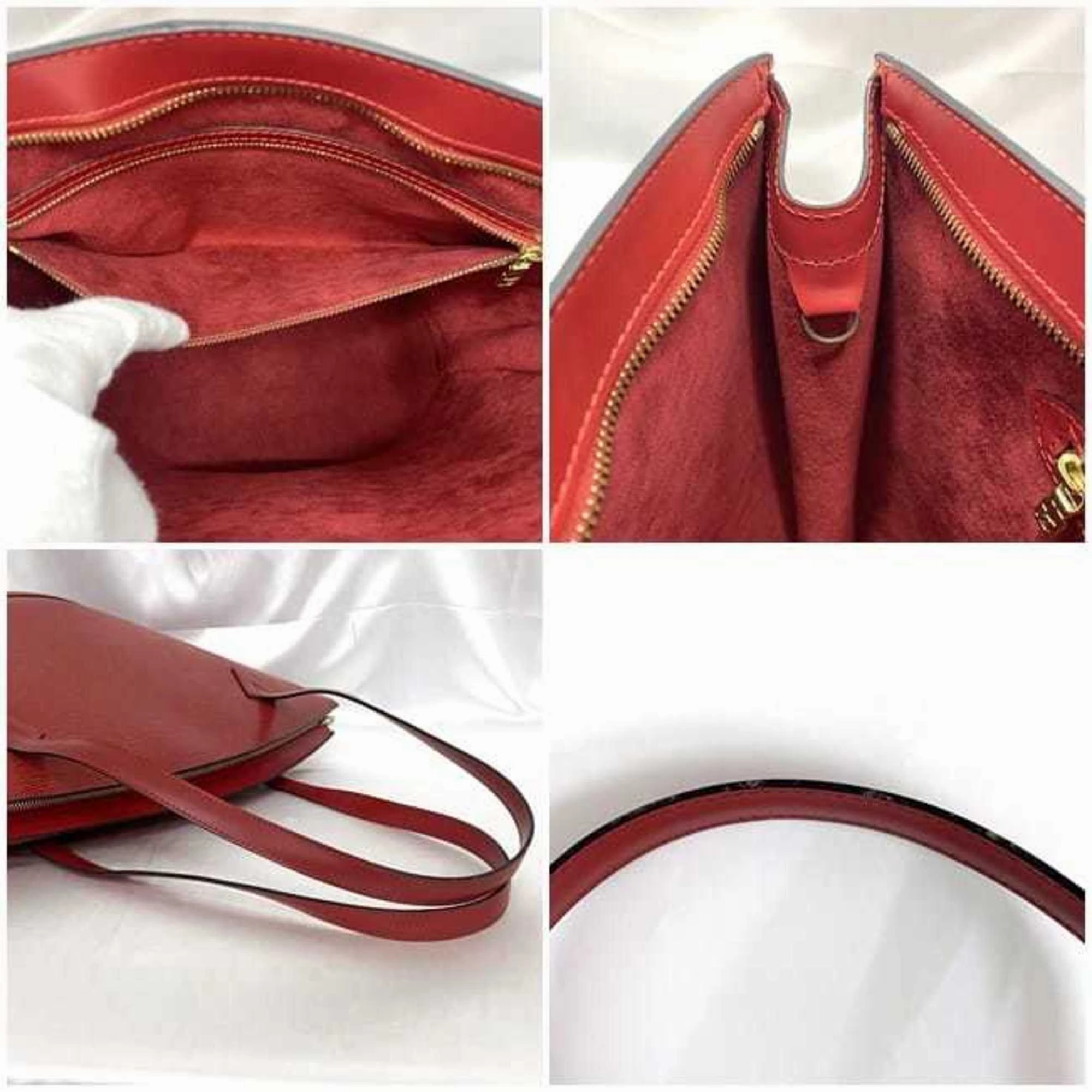 Louis Vuitton Saint Jacques Leather Tote Bag (Pre-Owned)