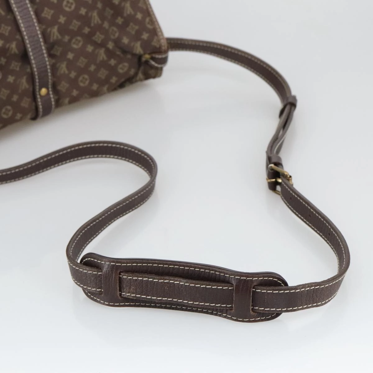 Louis Vuitton Saumur 30 Brown Canvas Shoulder Bag