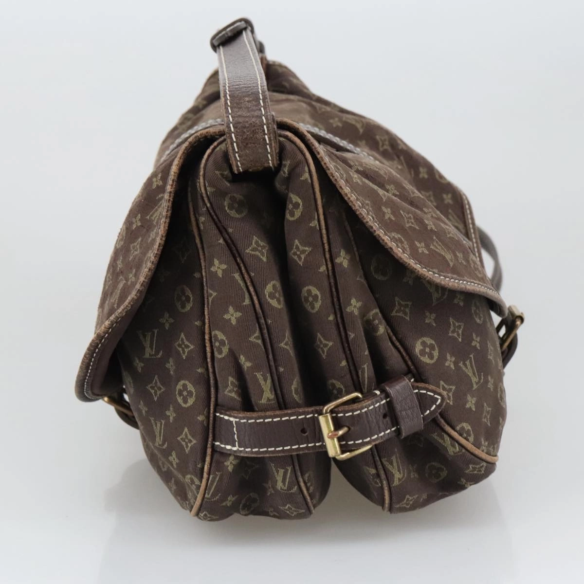 Louis Vuitton Saumur 30 Brown Canvas Shoulder Bag