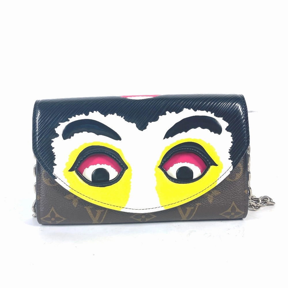 LOUIS VUITTON Shoulder Bag M43532 Monogram canvas, leather Brown Epi Monogram Kansai Yamamoto pochette kabuki mask