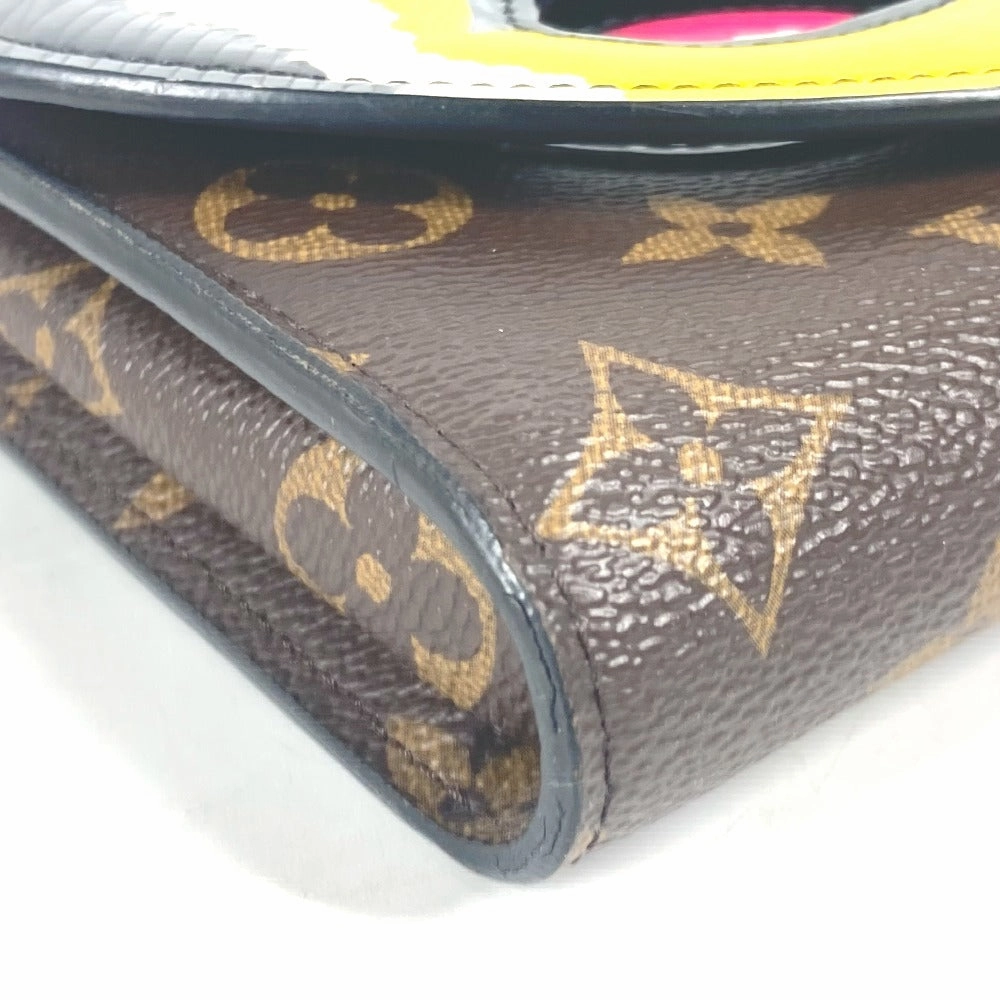 LOUIS VUITTON Shoulder Bag M43532 Monogram canvas, leather Brown Epi Monogram Kansai Yamamoto pochette kabuki mask
