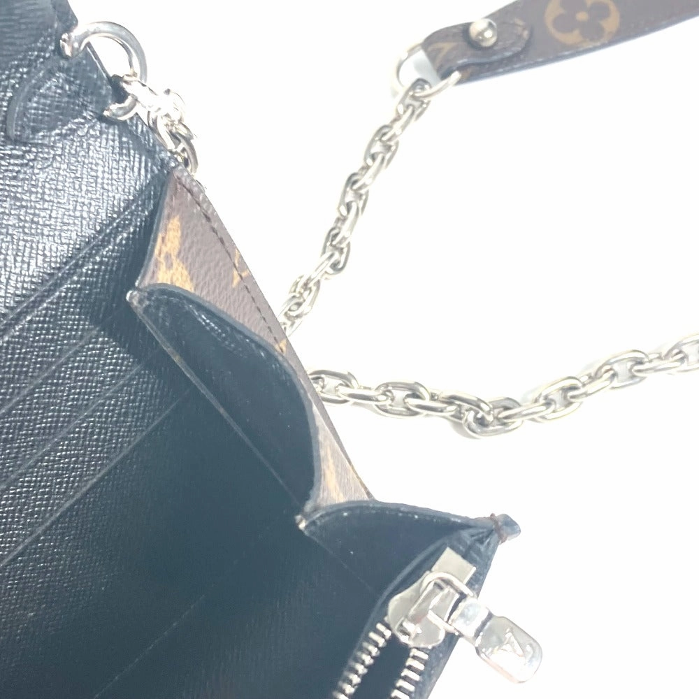 LOUIS VUITTON Shoulder Bag M43532 Monogram canvas, leather Brown Epi Monogram Kansai Yamamoto pochette kabuki mask