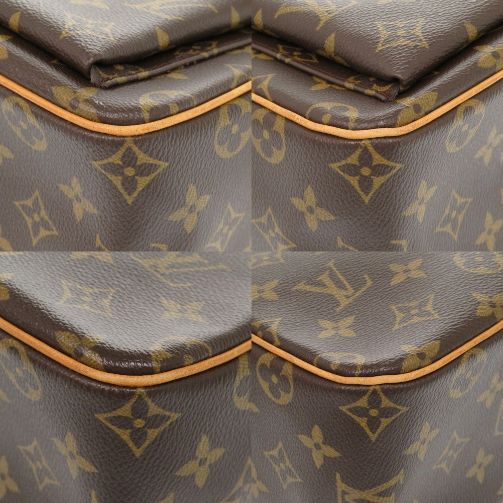 LOUIS VUITTON Shoulder Bag M51163 Monogram canvas Brown Monogram Vivasite GM