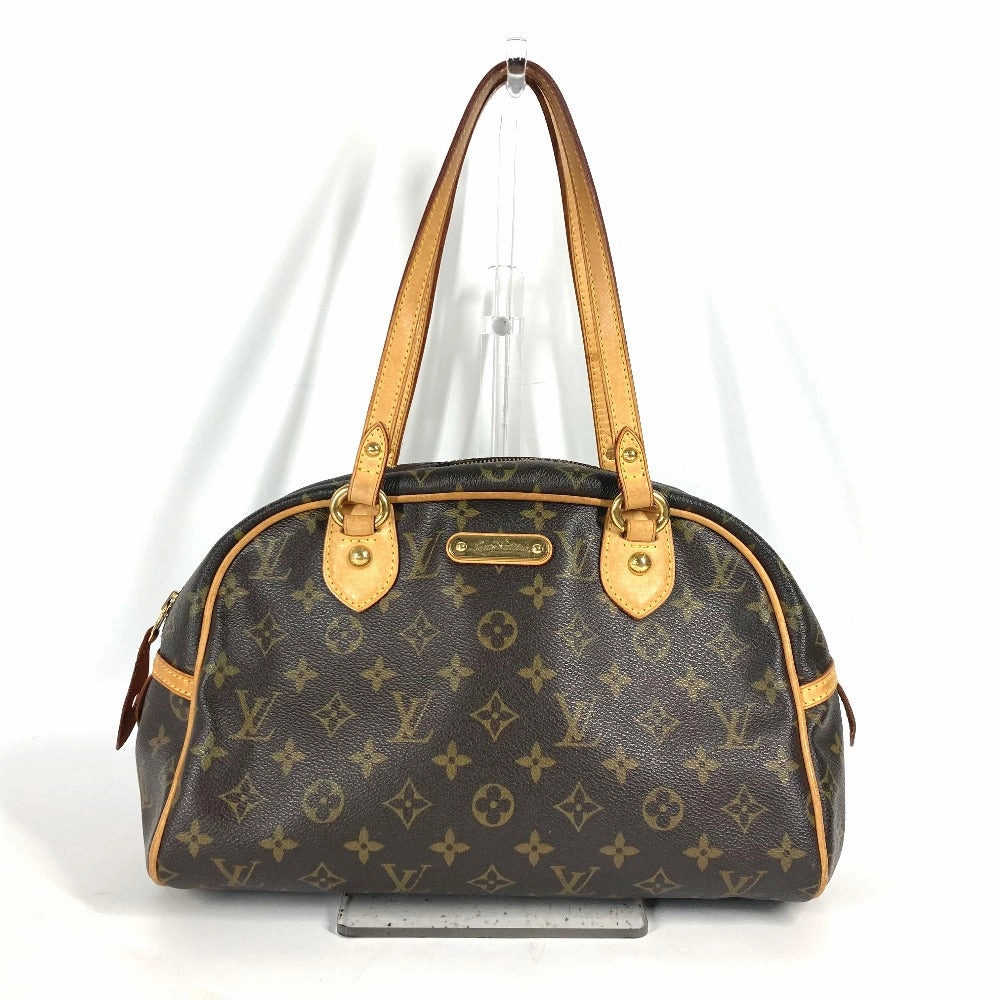 LOUIS VUITTON Shoulder Bag M95565  Monogram canvas Brown Monogram MontorgueilPM Women